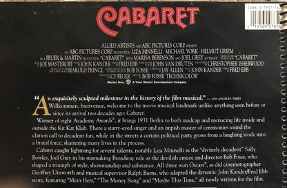Cabaret the Musical Album Cover Notebook