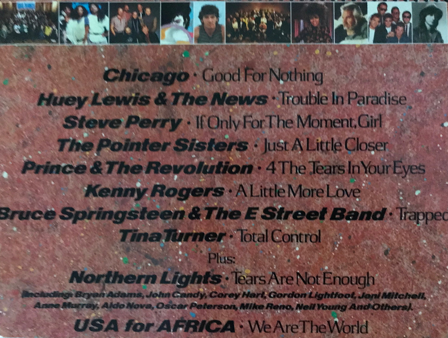 We Are The World Album Cover Notebook