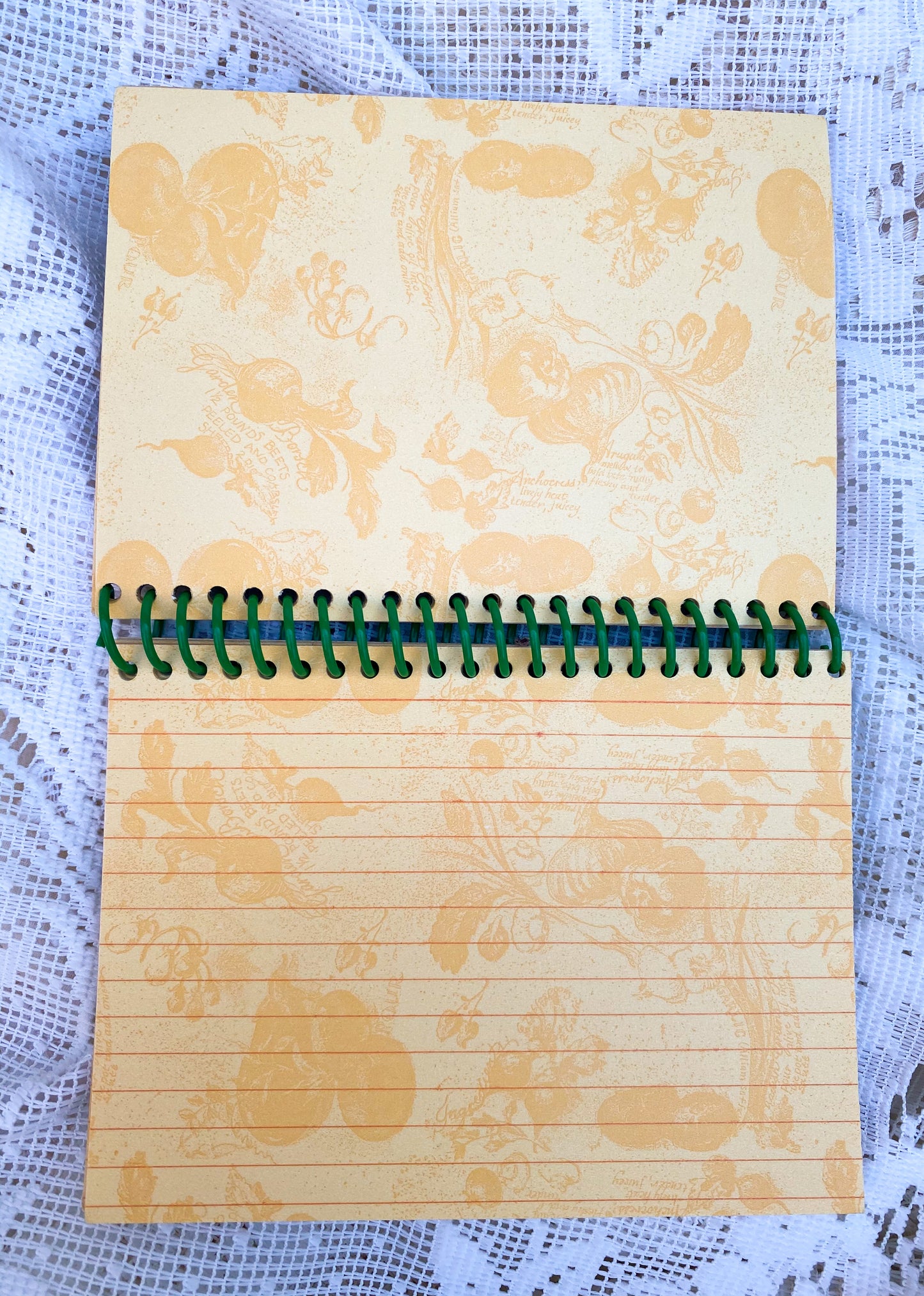 Morningstar Farms Asian Veggie Patties Upcycled Spiral Notebook