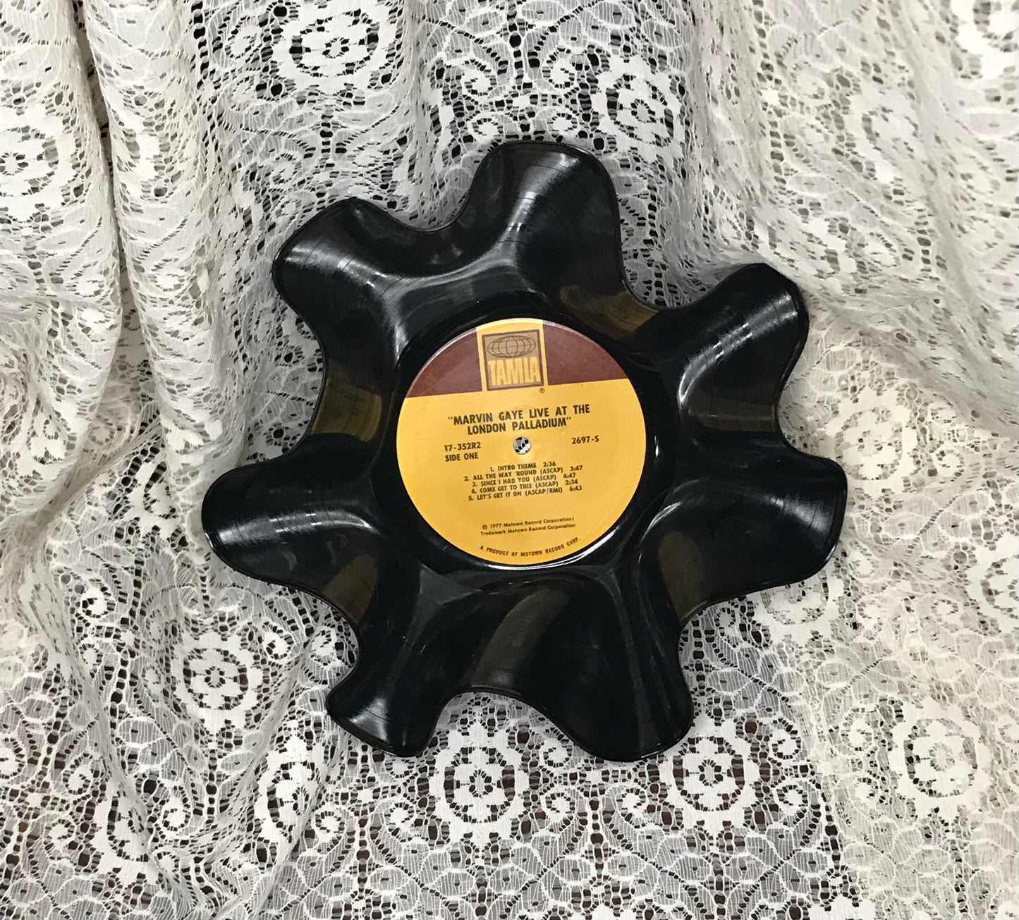 Record Bowl Marvin Gaye…Live at the Paladium
