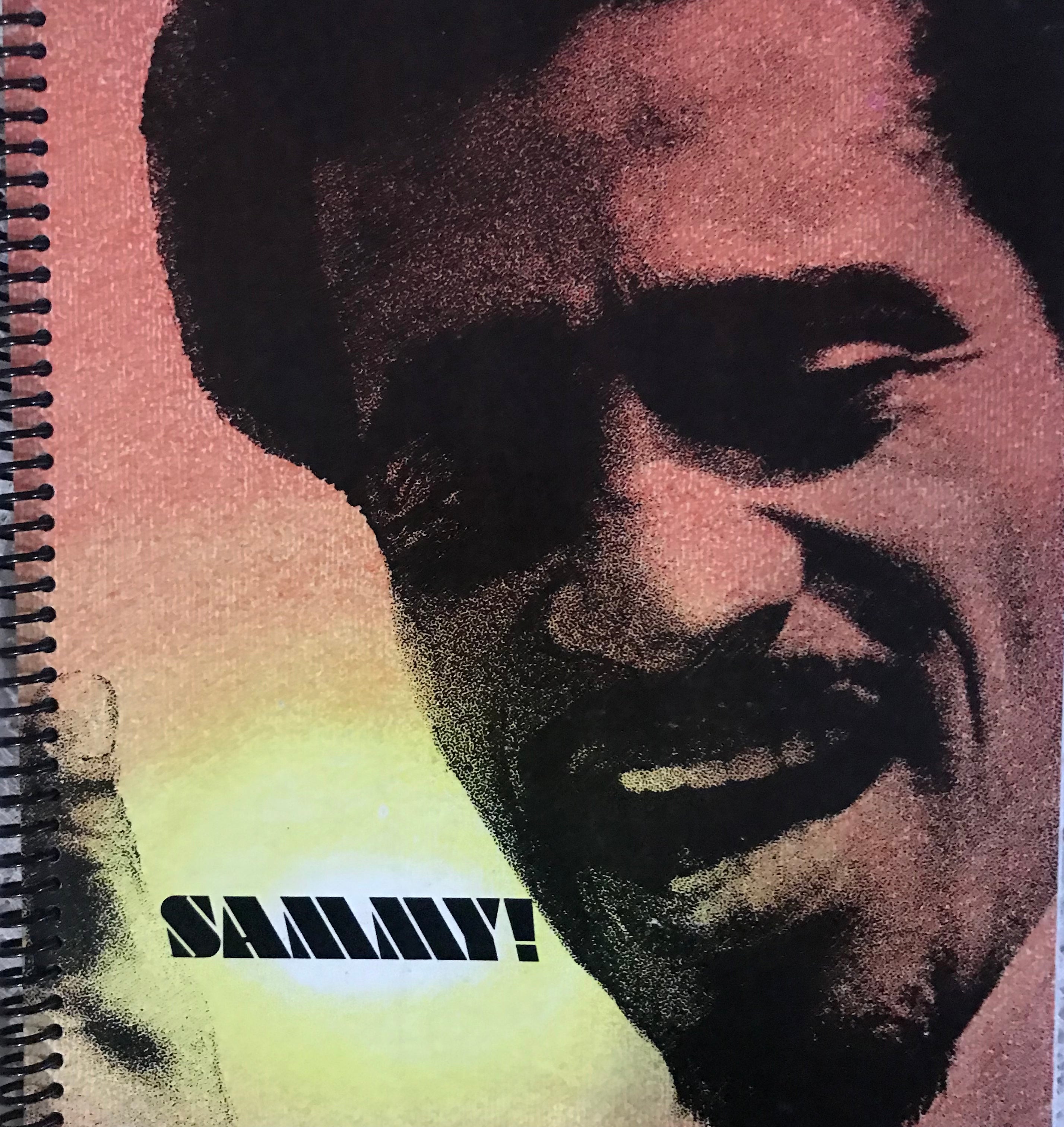 Sammy! Davis Jr Album Cover Notebook