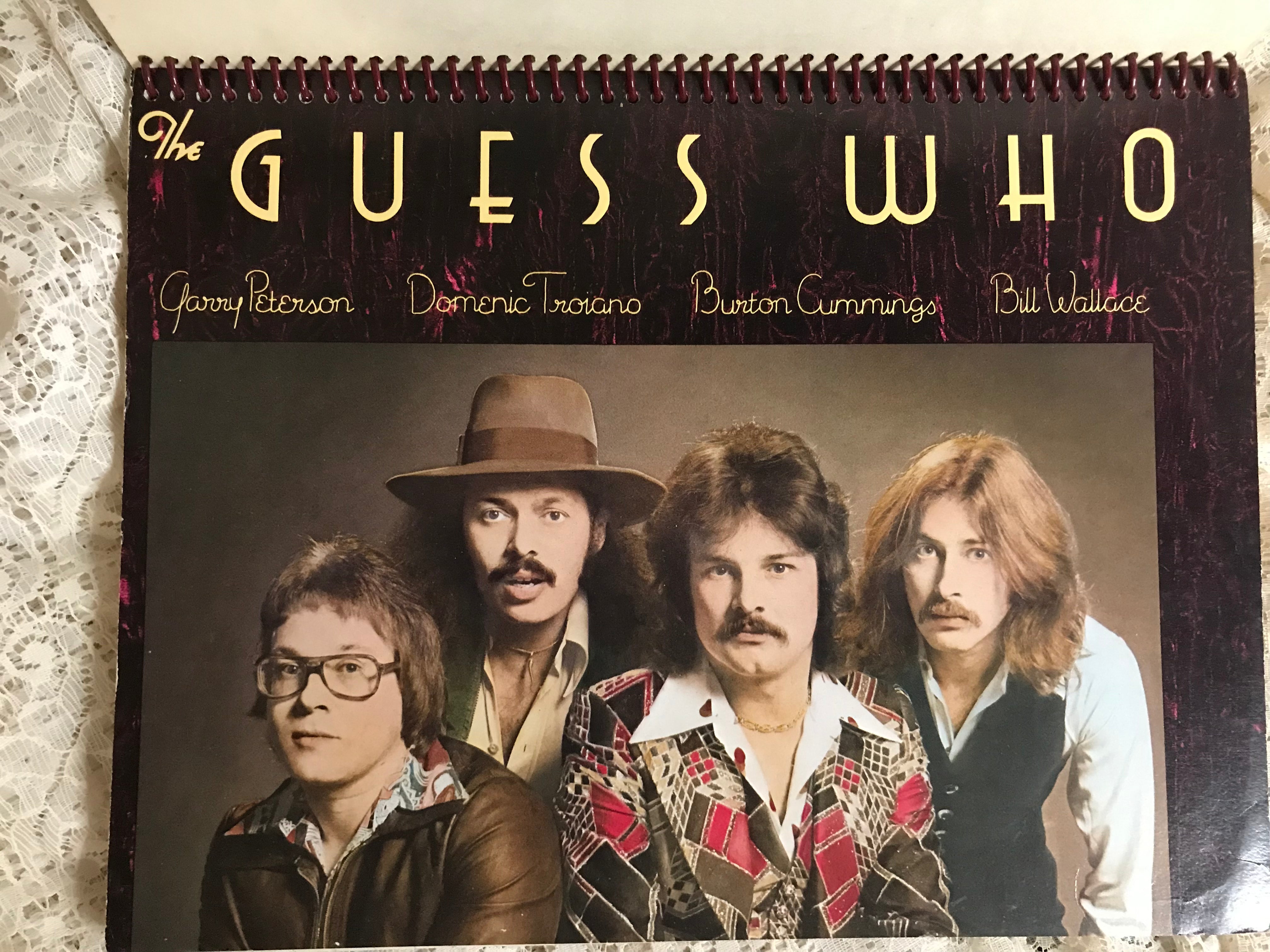 The Guess Who Album Cover Notebook