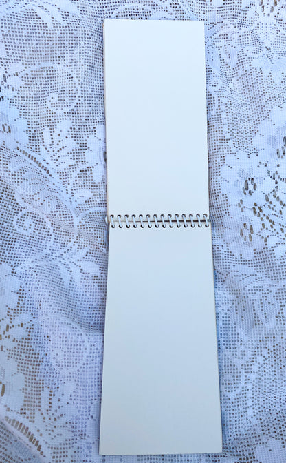 Organic Vanilla Soymilk Upcycled Spiral Notebook