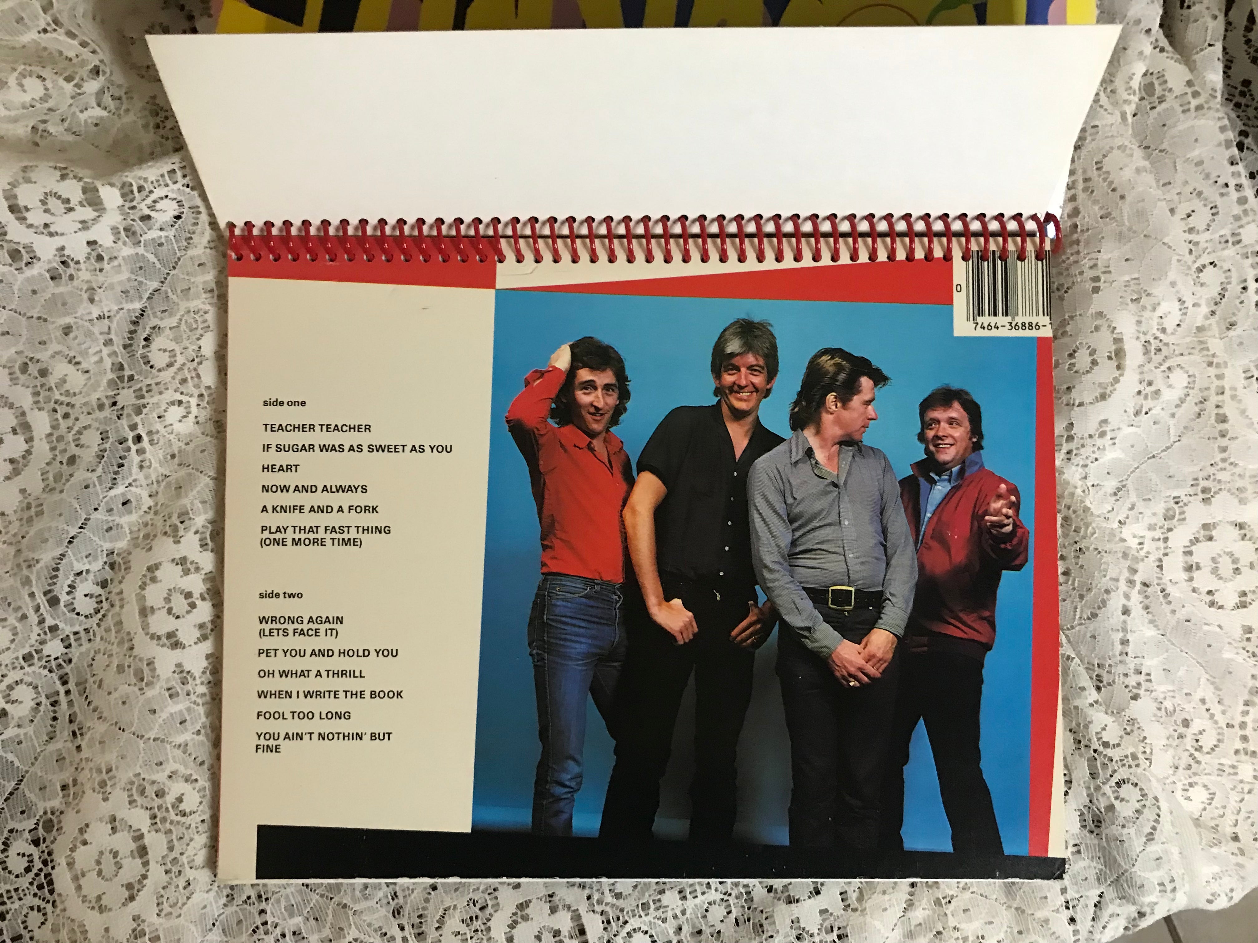 Rockpile Recycled Album Cover Notebook