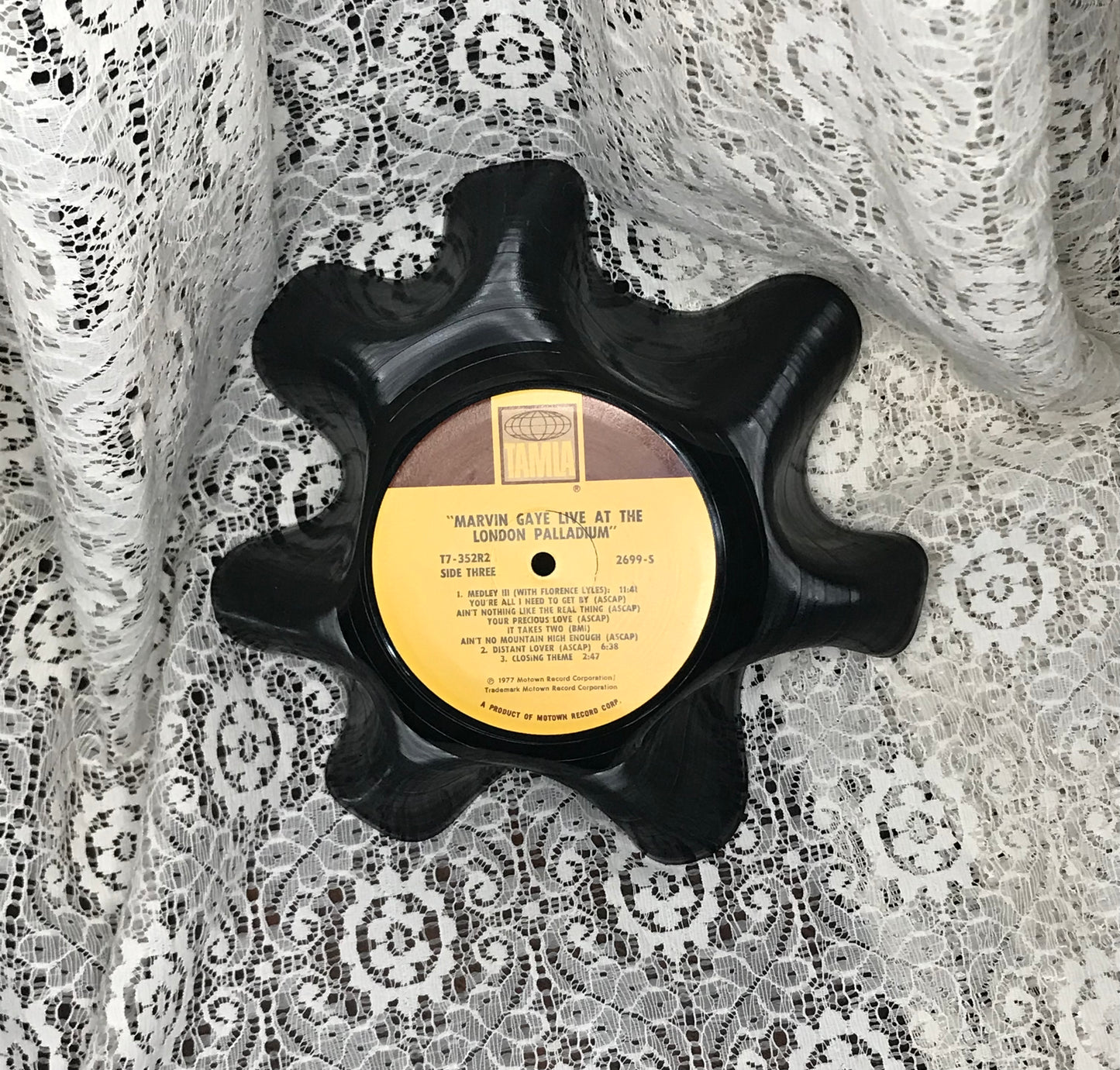 Record Bowl Marvin Gaye…Live at the Paladium