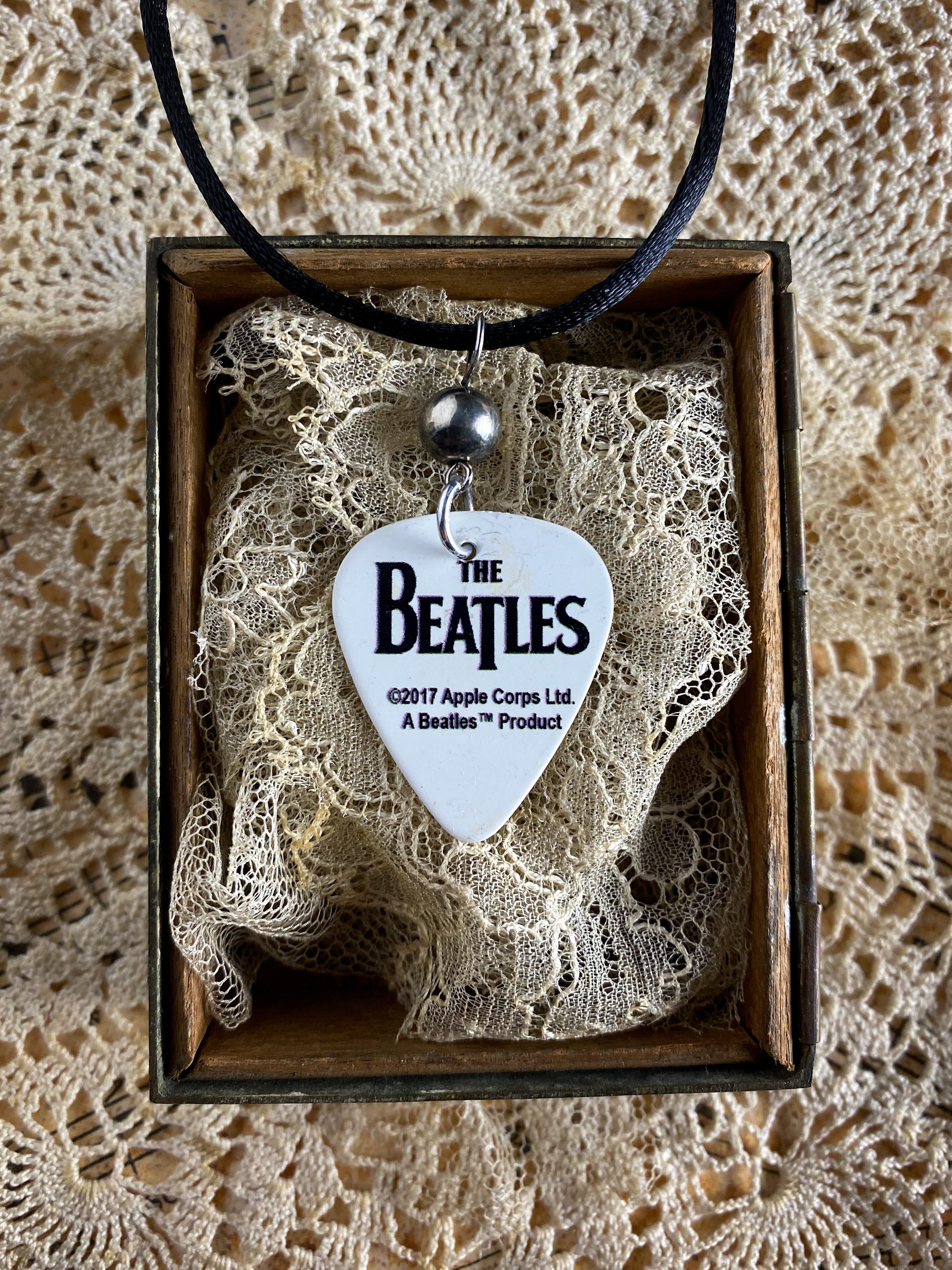 Guitar Pick Necklace - The Beatles