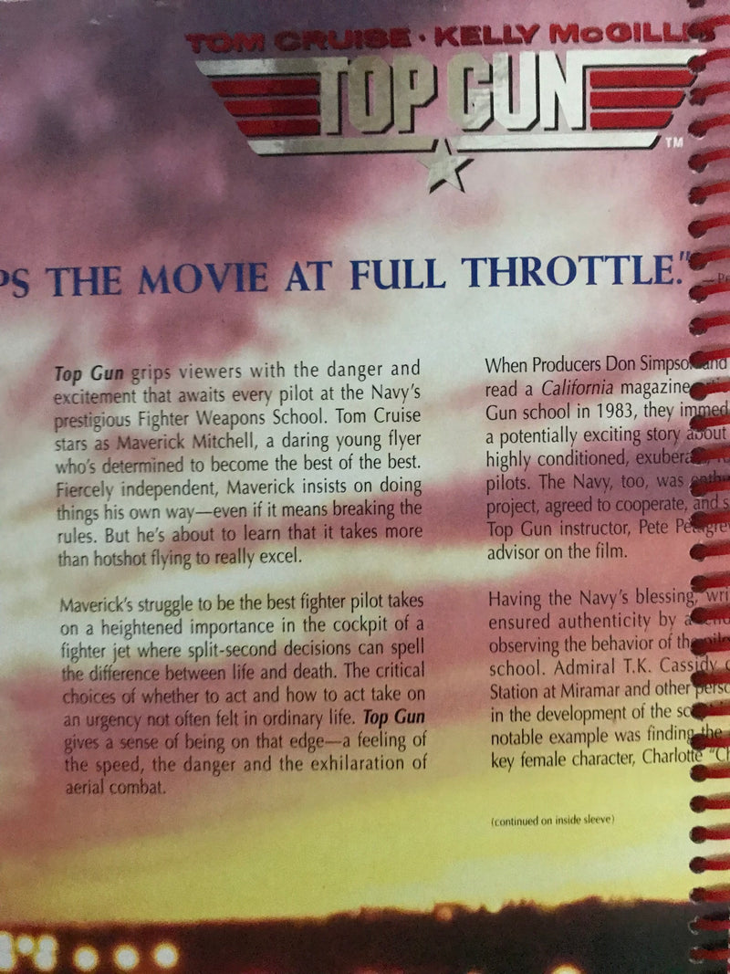 Top Gun Album Cover Notebook – A Victorian Revolution