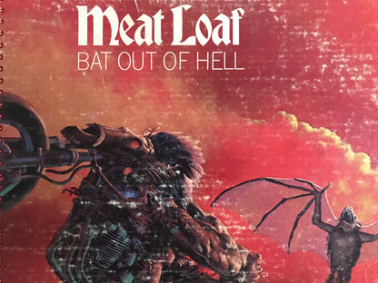 Meatloaf Bat Out Of Hell Album Cover Notebook