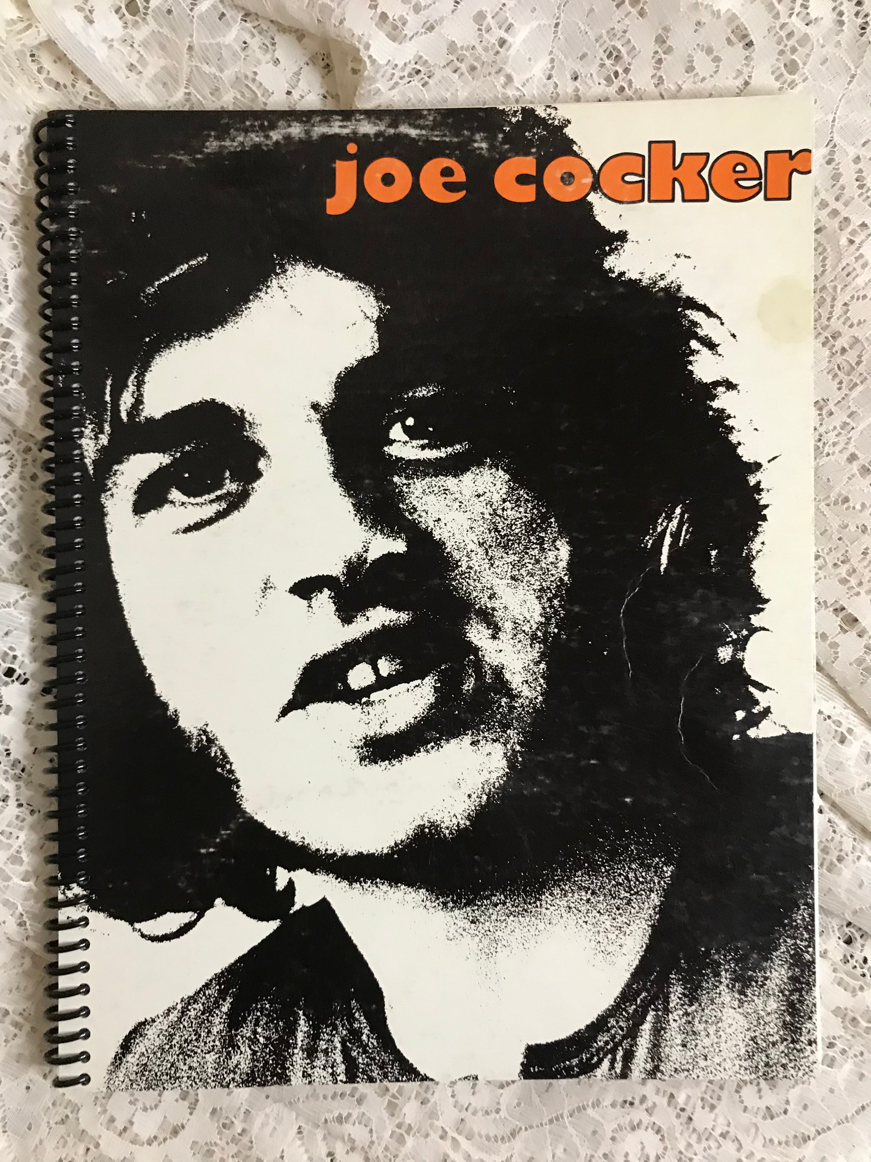 Joe Cocker Album Cover Notebook