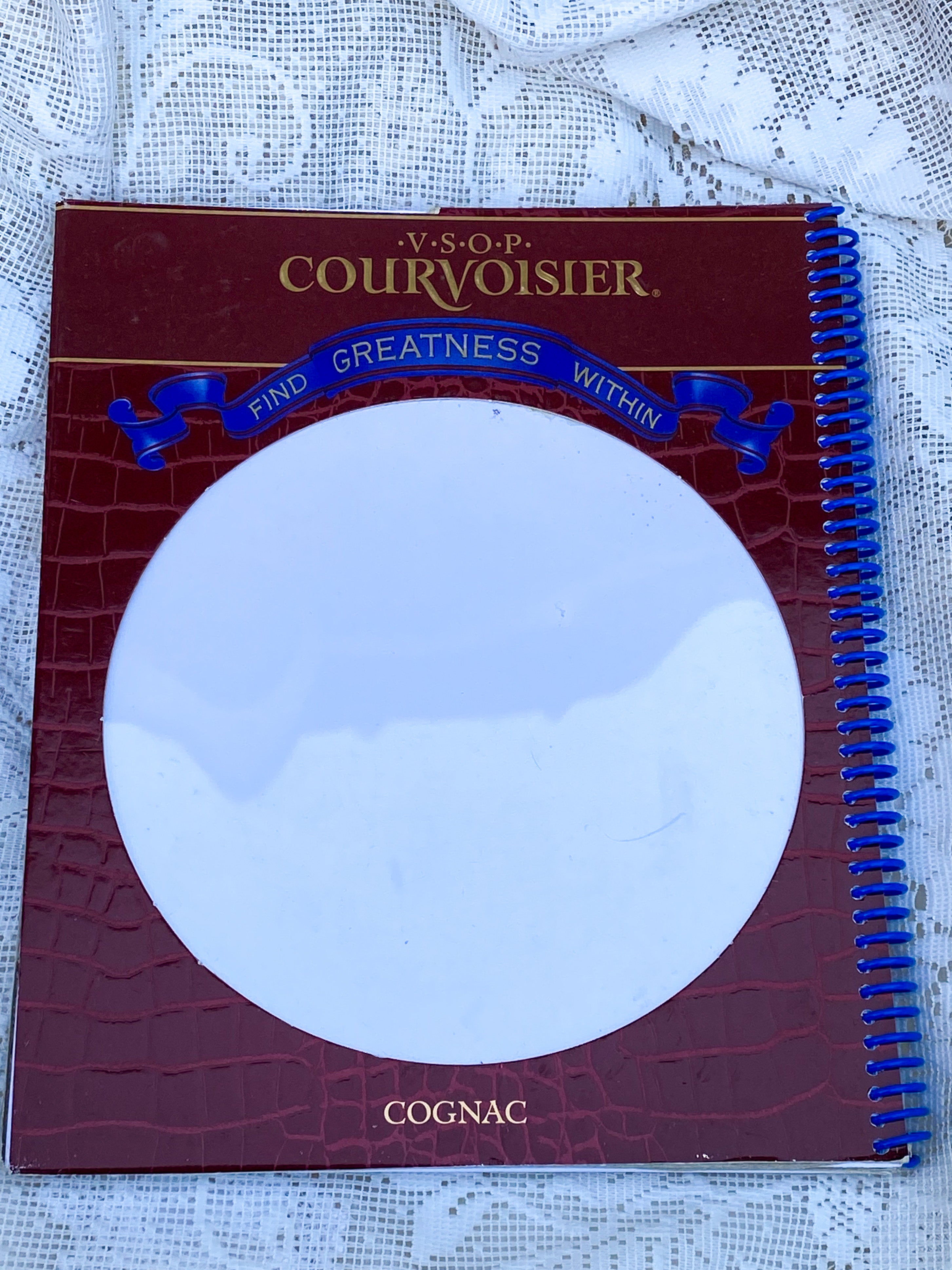 V.S.O.P Courvoisier Recycled Notebook