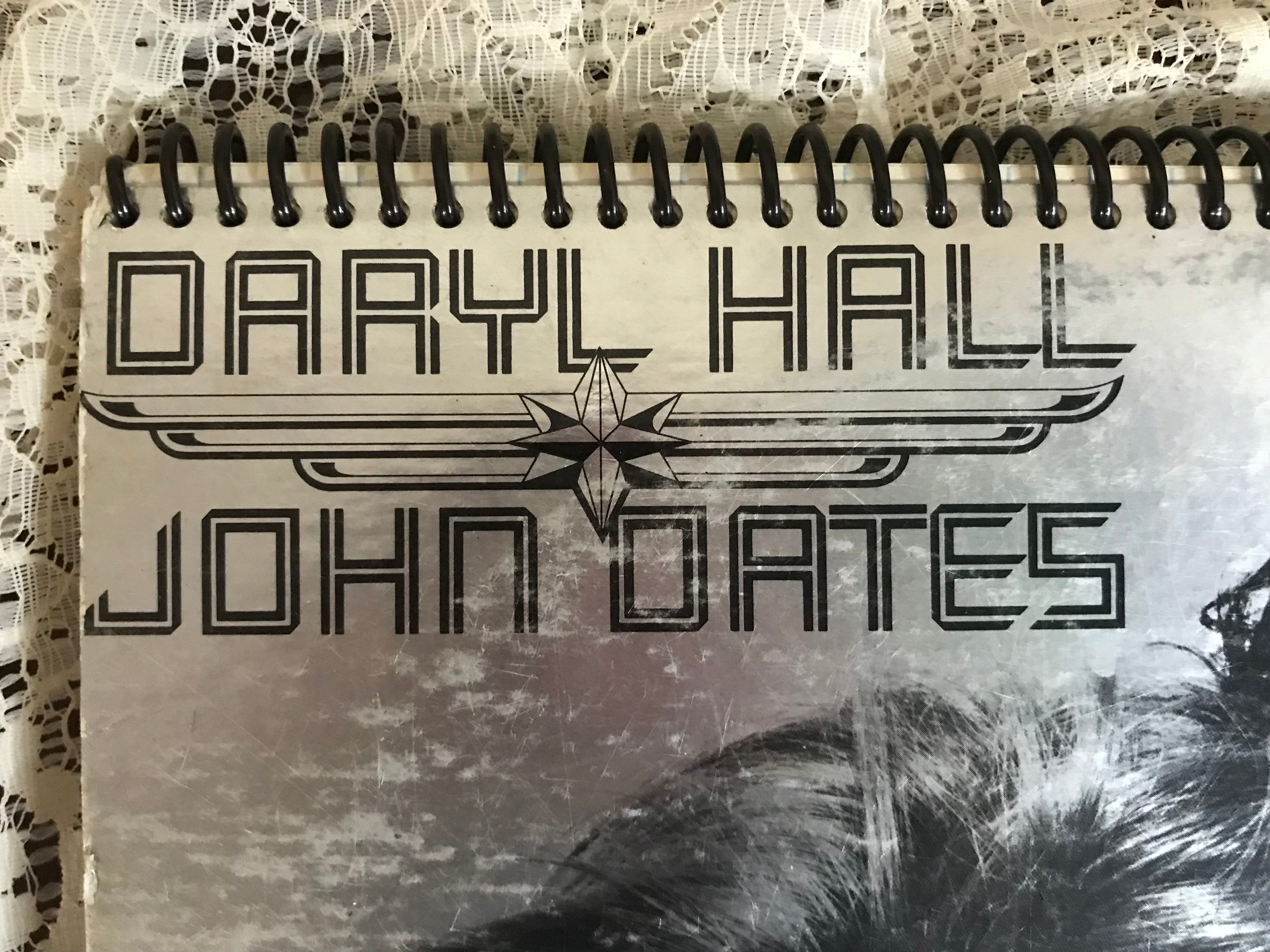 Daryl Hall and John Oates Recycled Album Cover Notebook