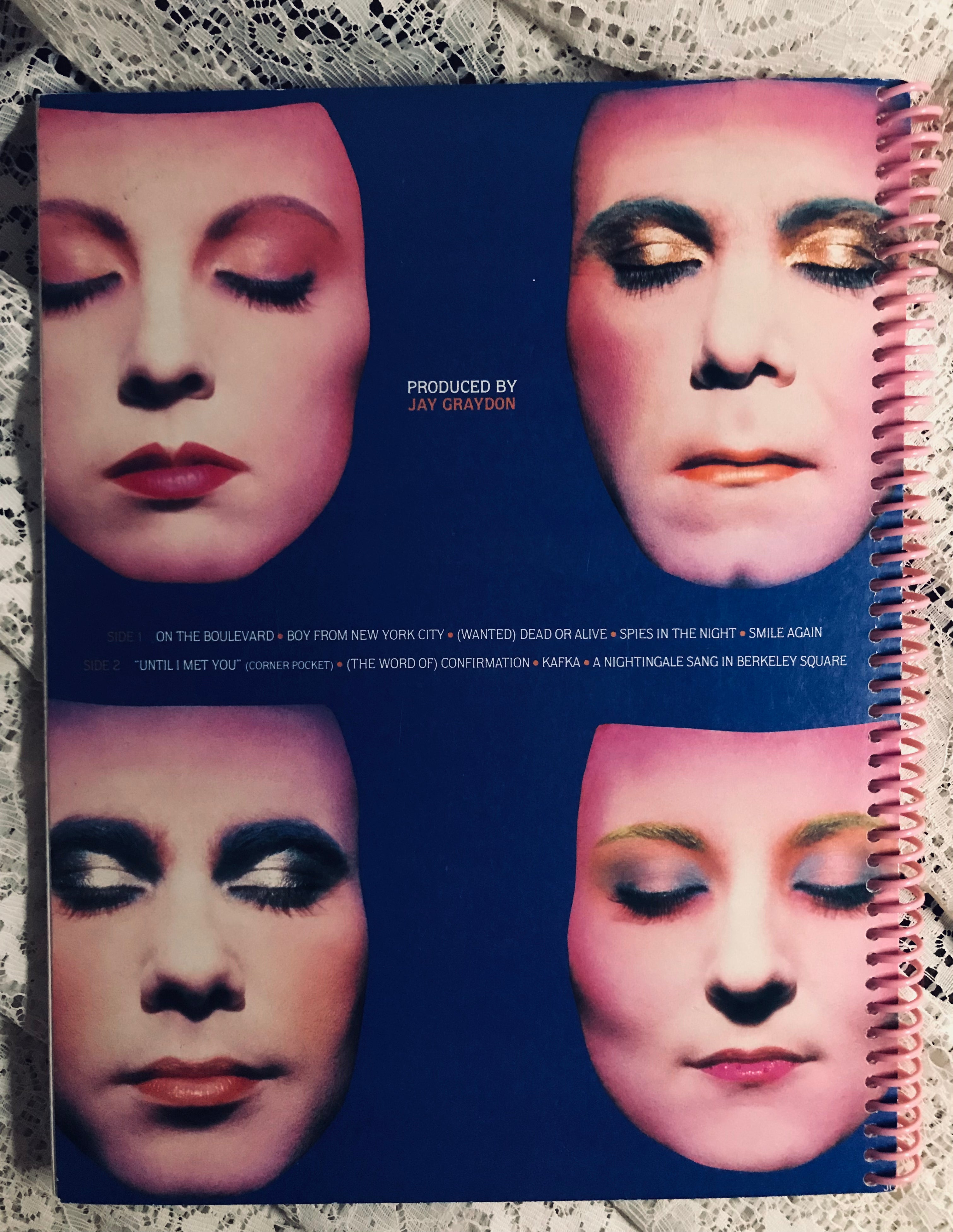 Manhattan Transfer Album Cover Notebook