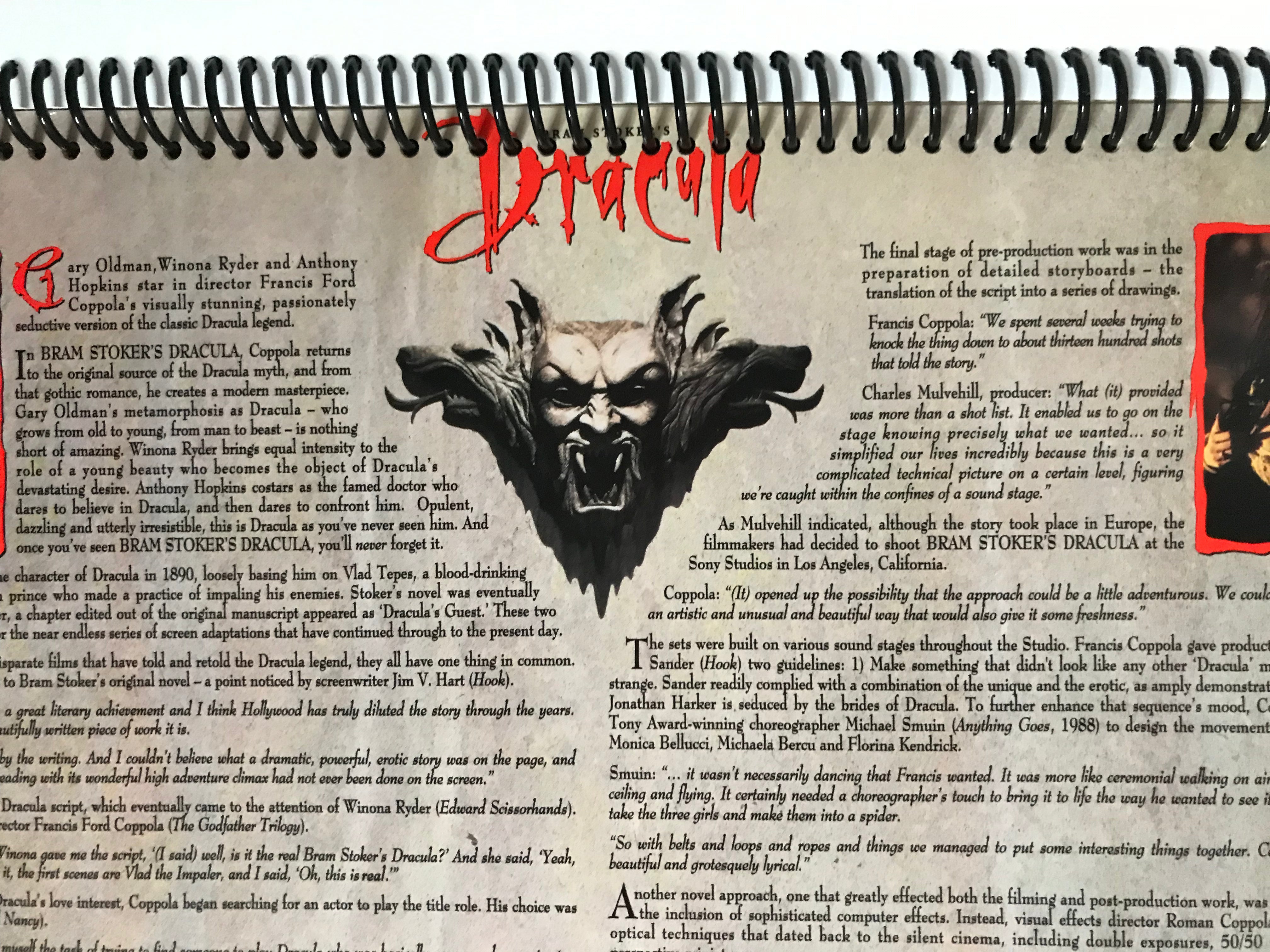 Dracula Album Cover Notebook