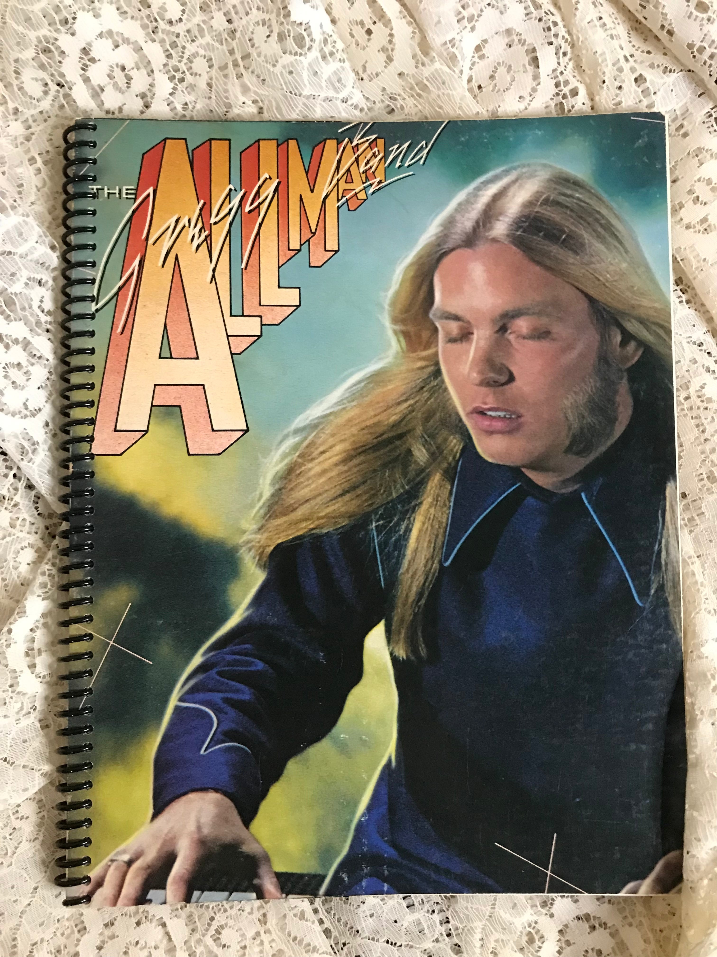 Gregg Allman Band Album Cover Notebook