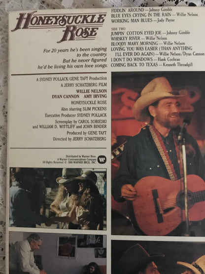 Willie Nelson Honeysuckle Rose Album Cover Notebook
