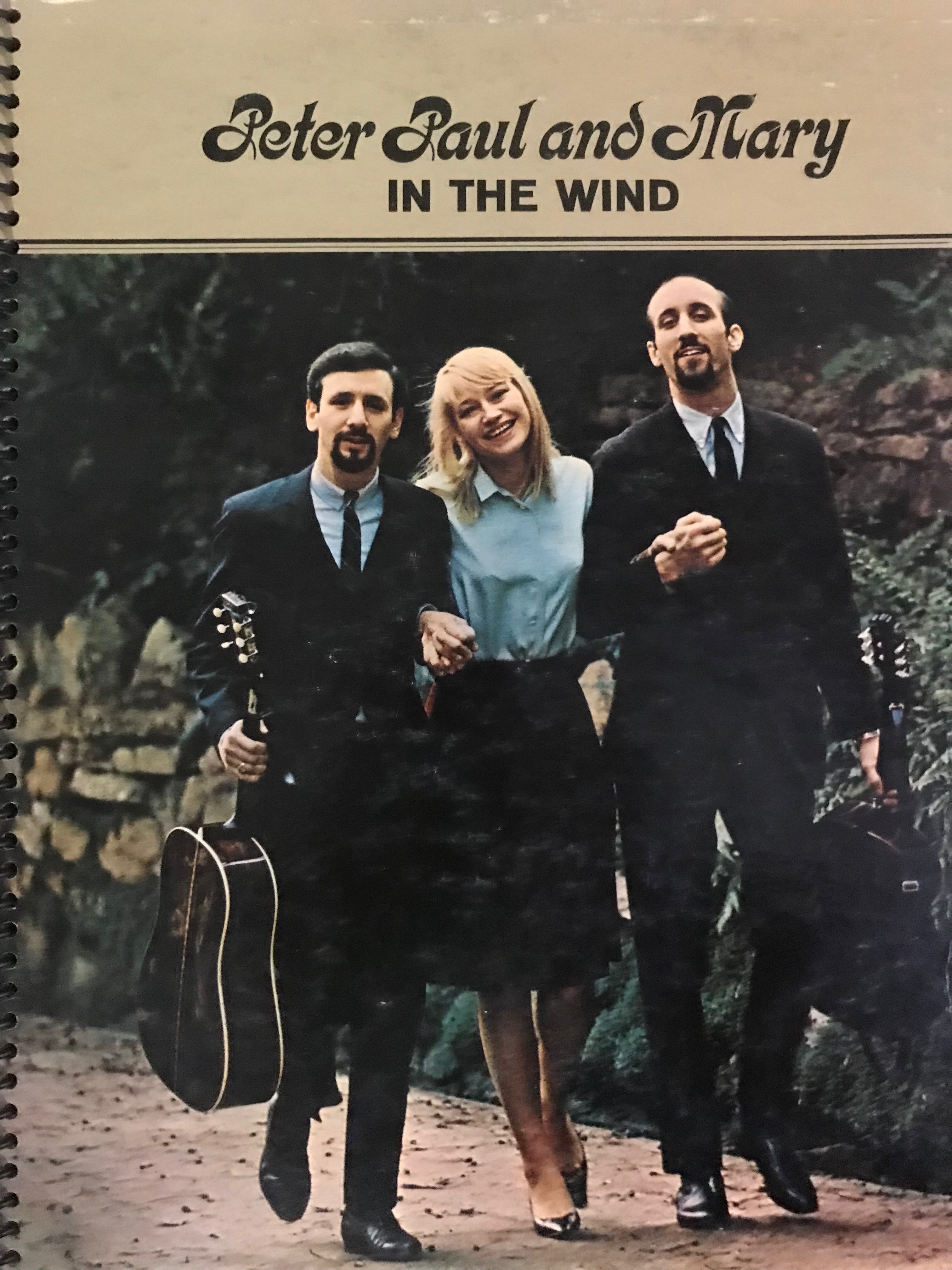 Peter Paul and Mary Album Cover Notebook