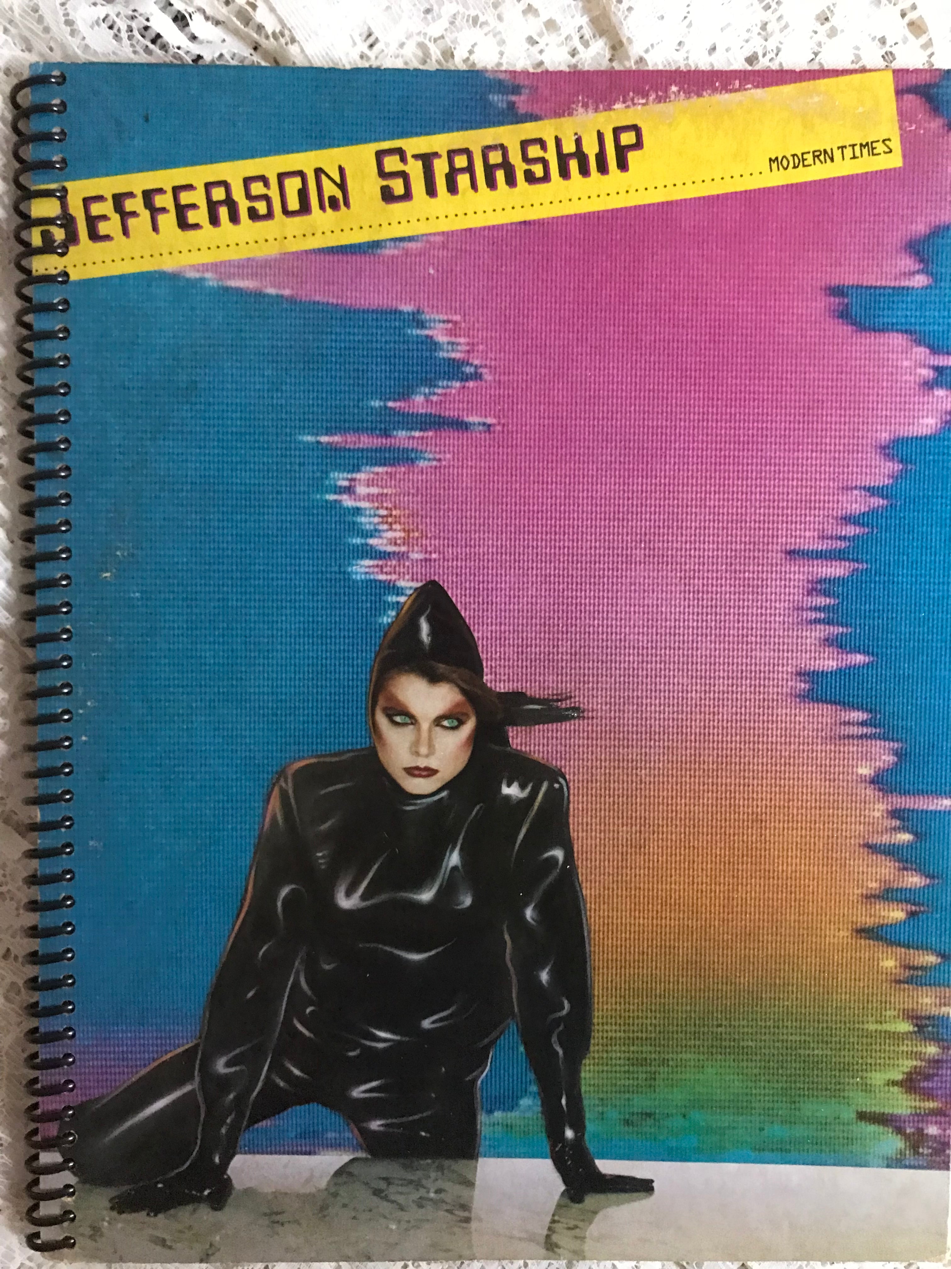 Jefferson Starship Modern Times Album Cover Notebook