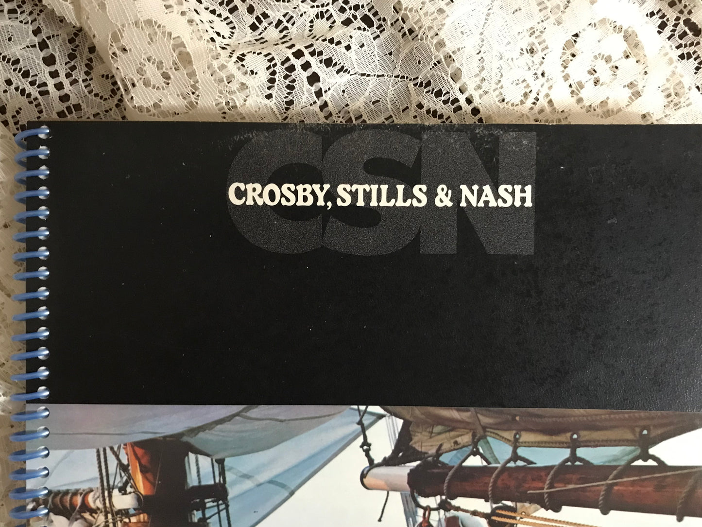 Crosby Stills and Nash CSN Album Cover Notebook