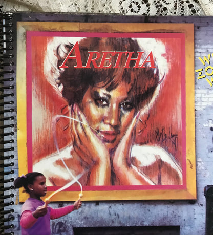 Aretha Franklin Who's Zoomin Who Album Cover Notebook