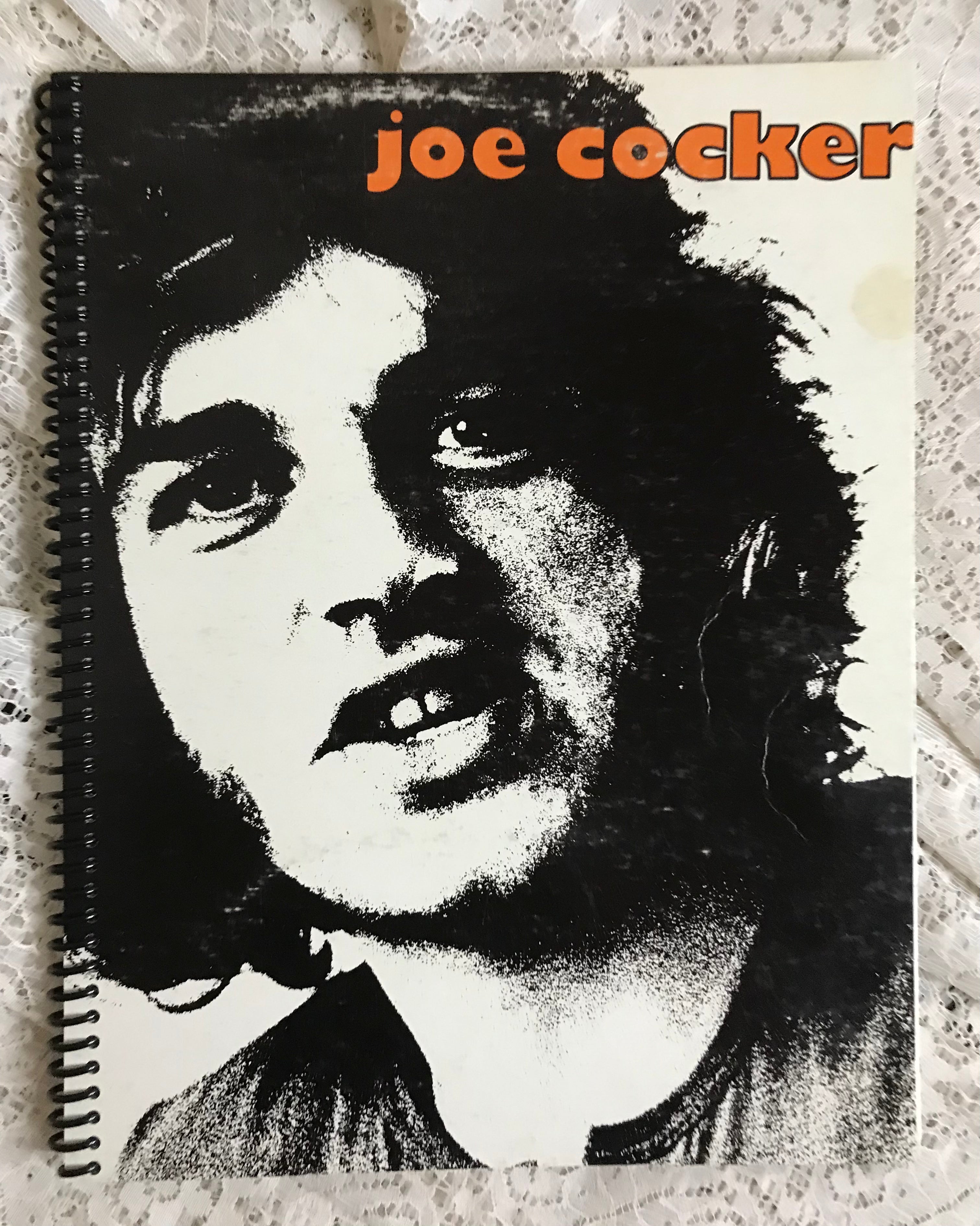 Joe Cocker Album Cover Notebook