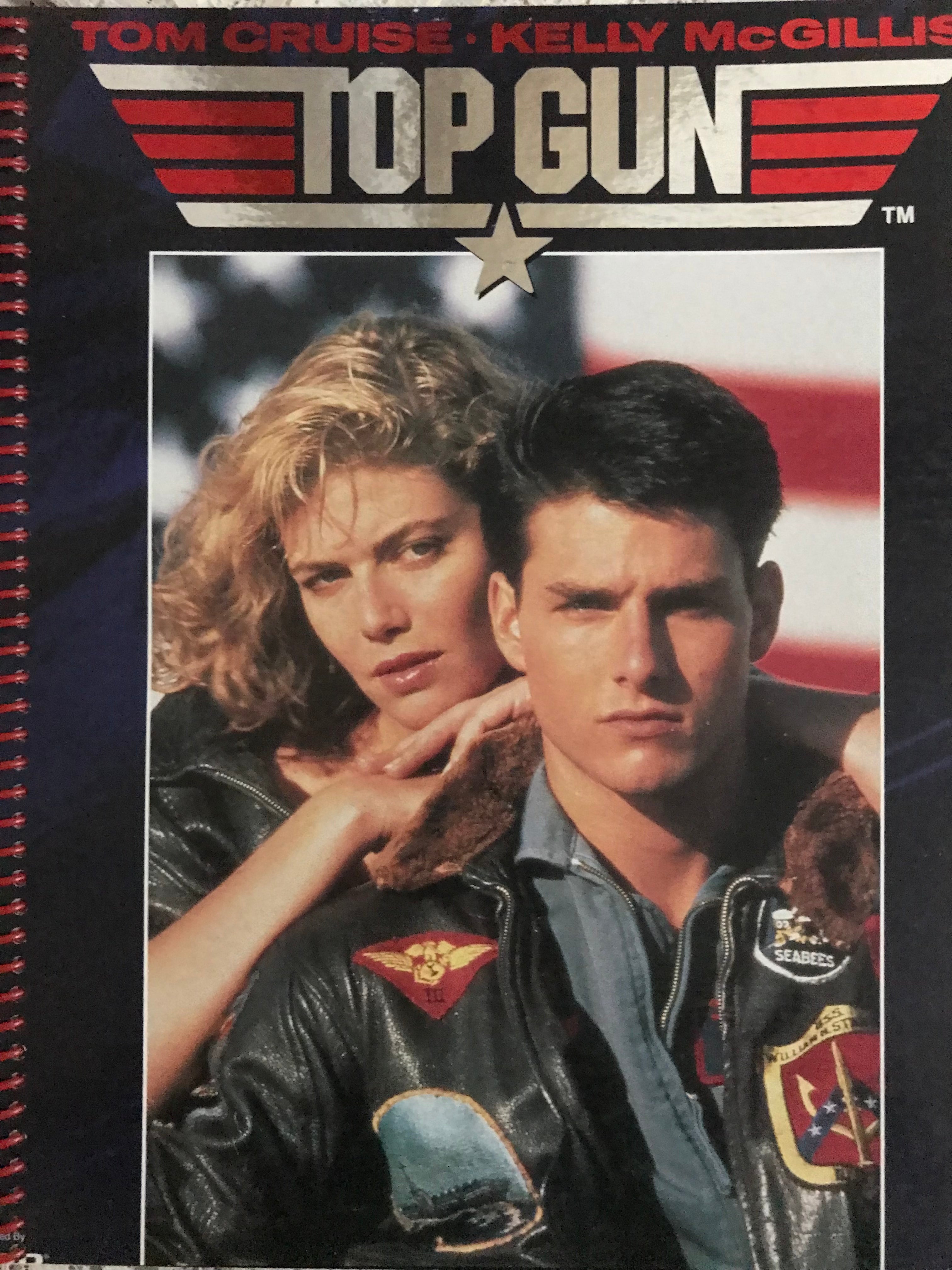 Top Gun Album Cover Notebook