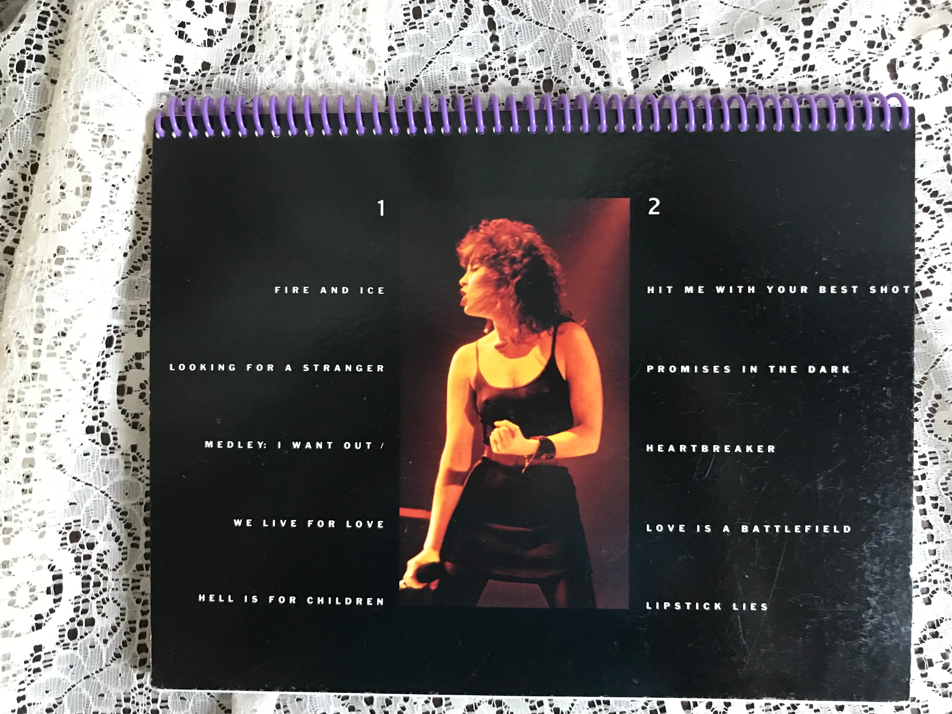 Pat Benatar Album Cover Notebook