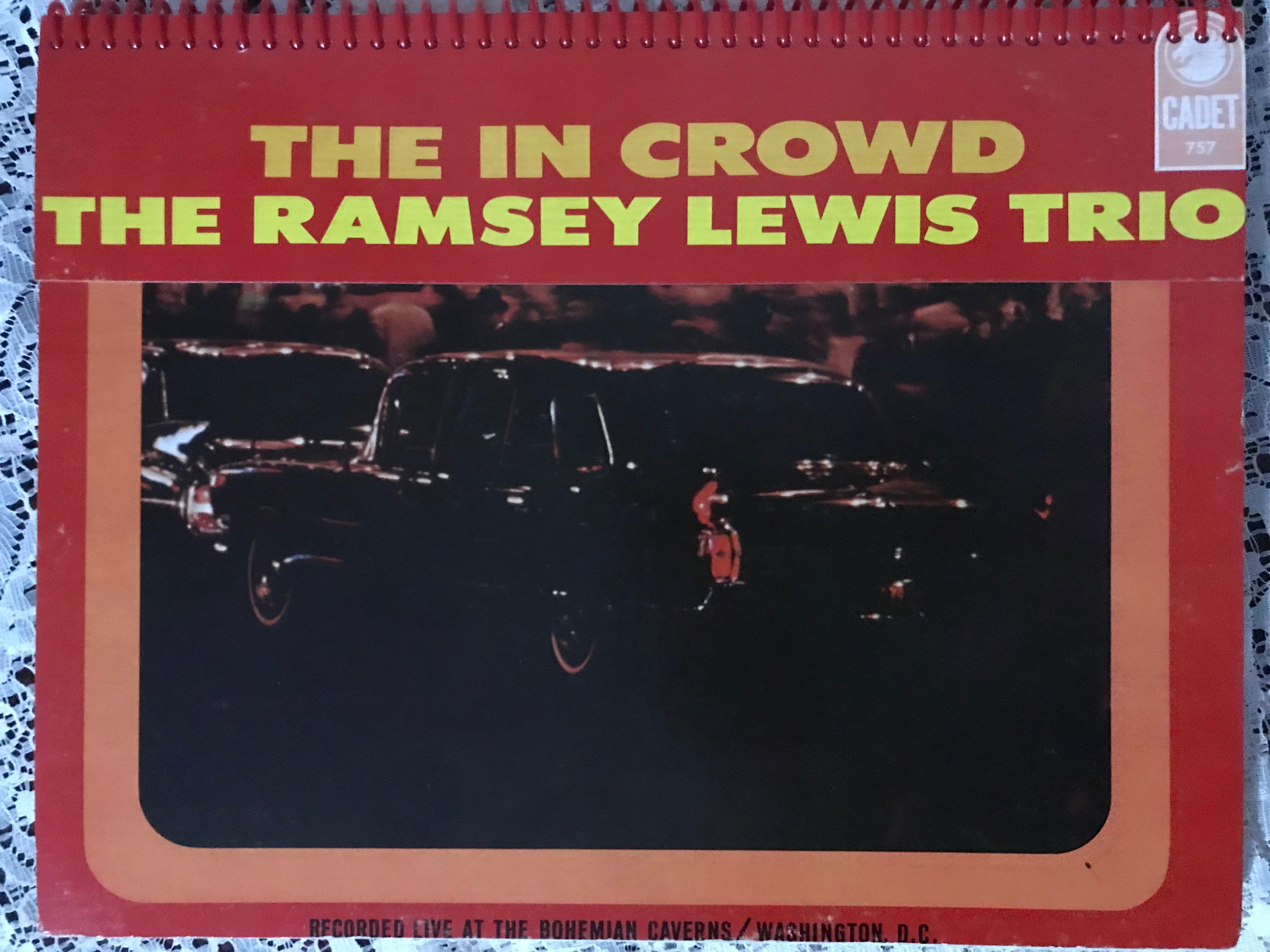 Ramsey Lewis Trio  The In Crowd Album Cover Notebook