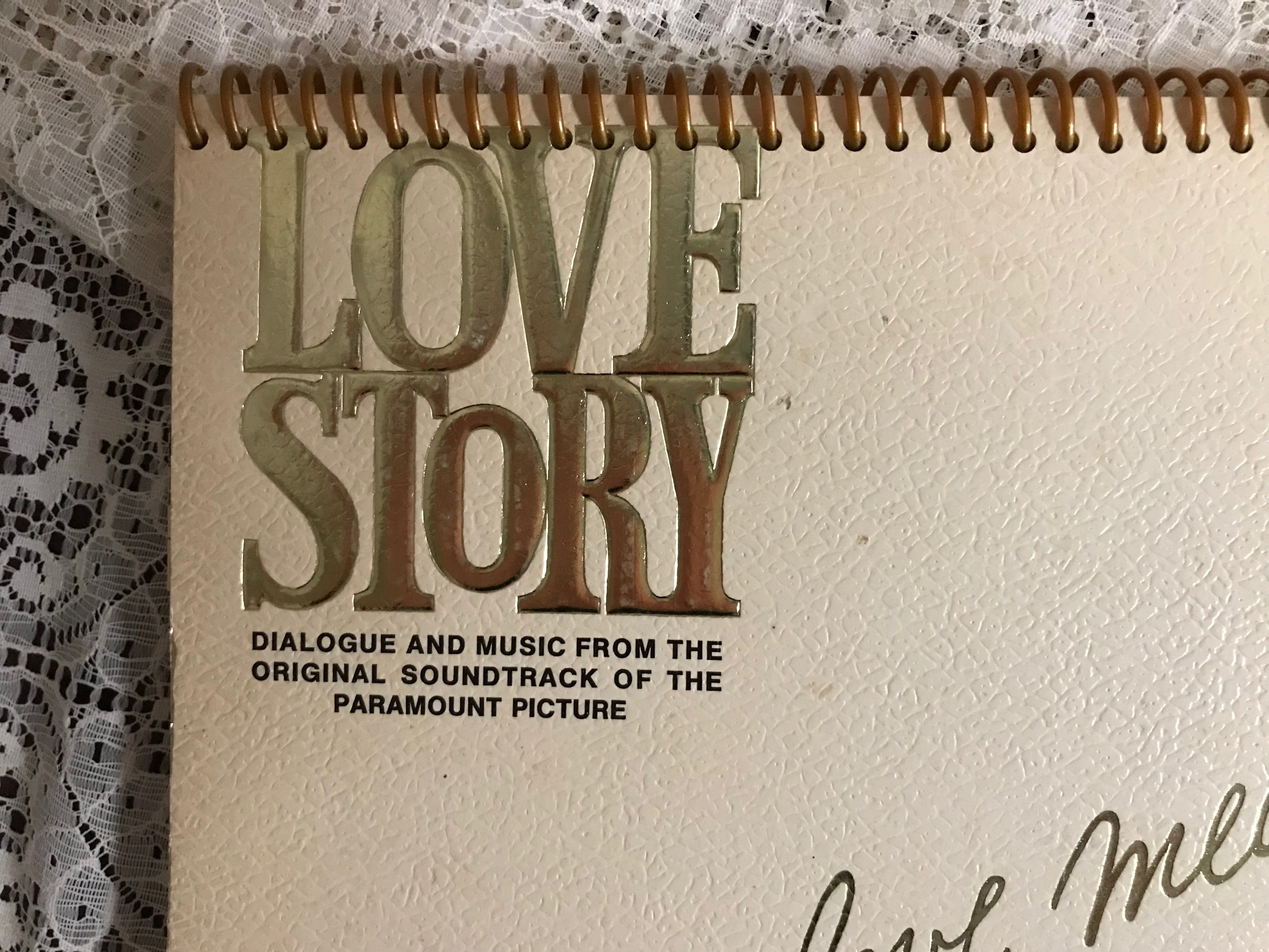 Love Story Album Cover Notebook