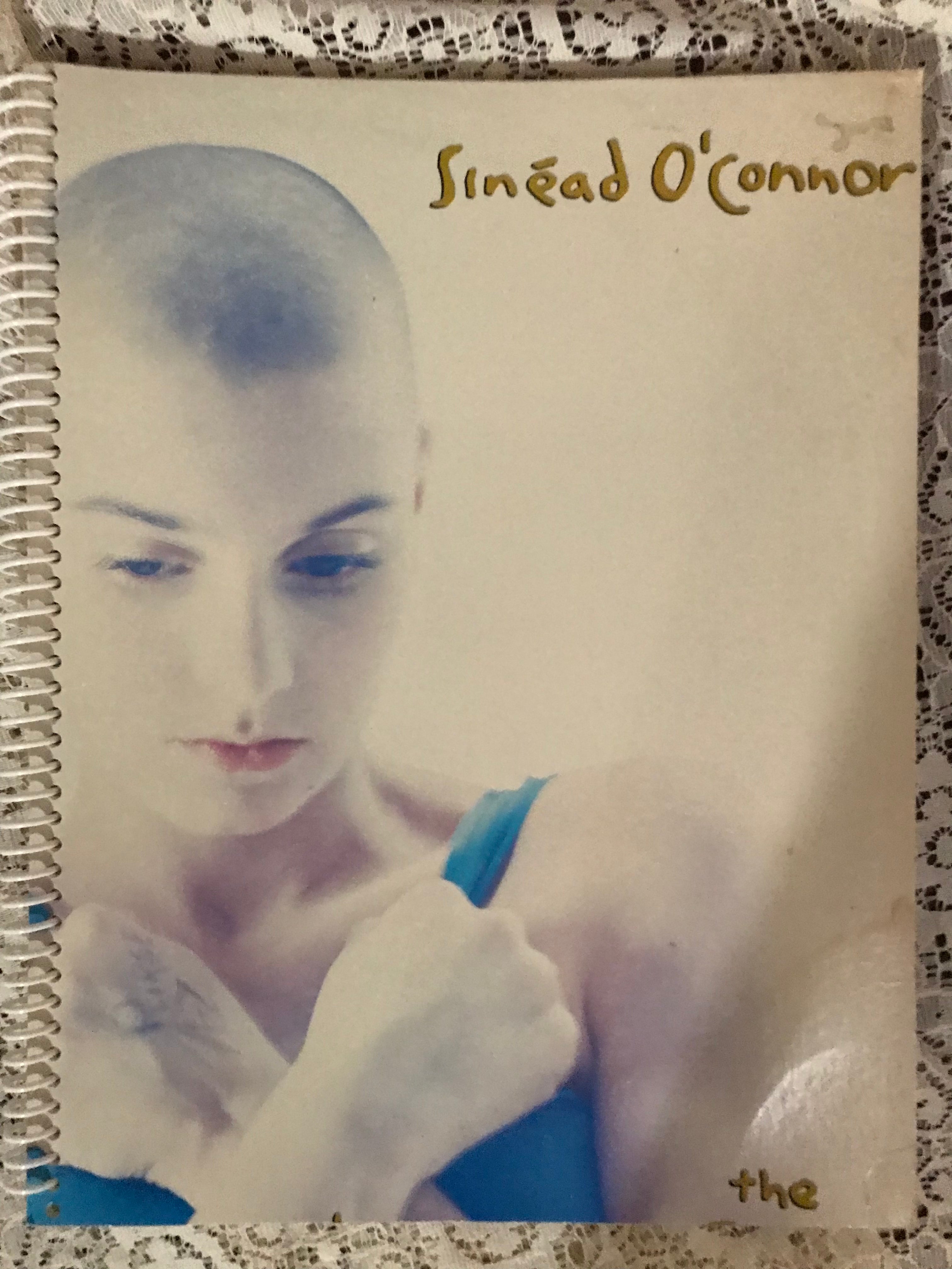 Sinead O Conner Album Cover Notebook