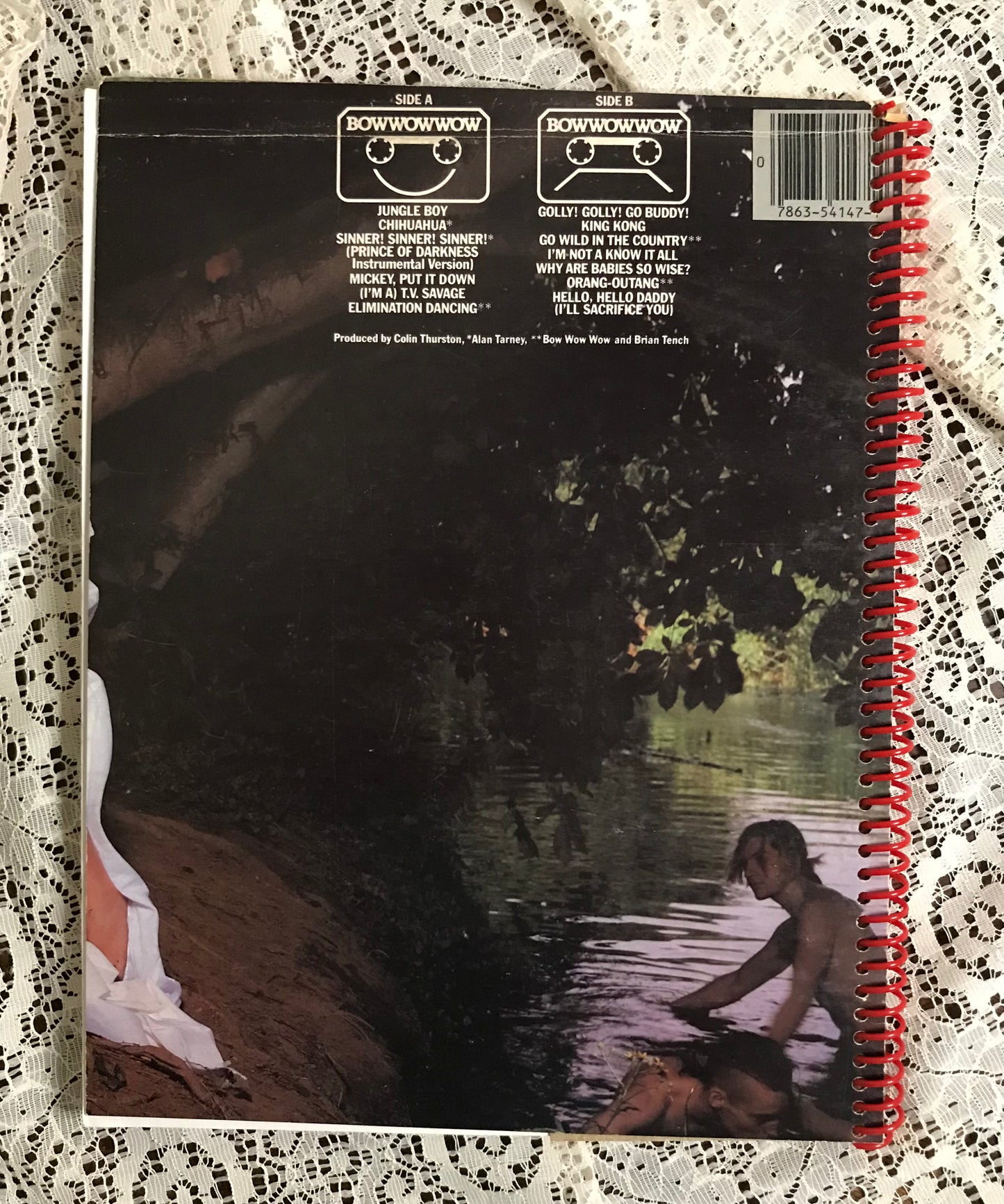 Bow Wow Wow Album Cover Notebook