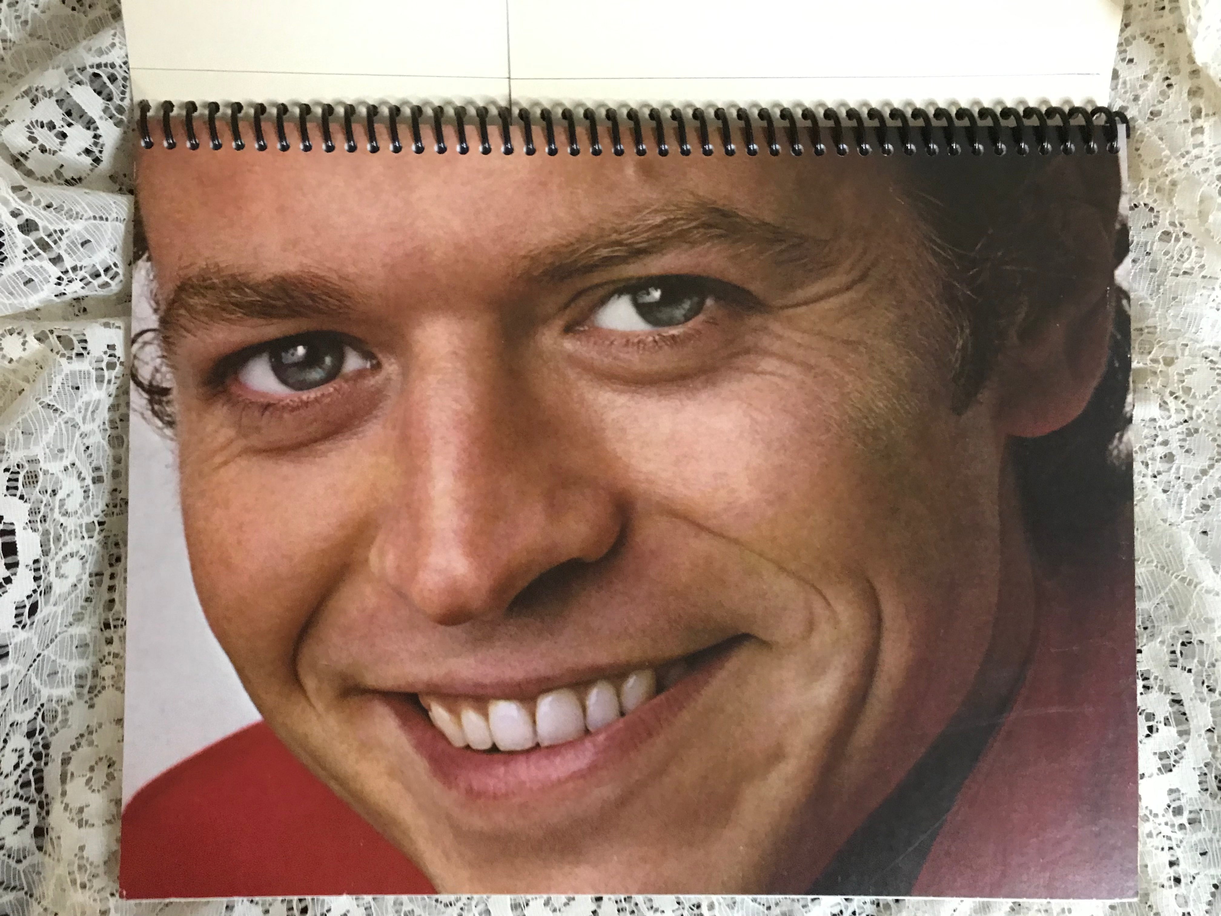 Robert Palmer Recycled Album Cover Notebook