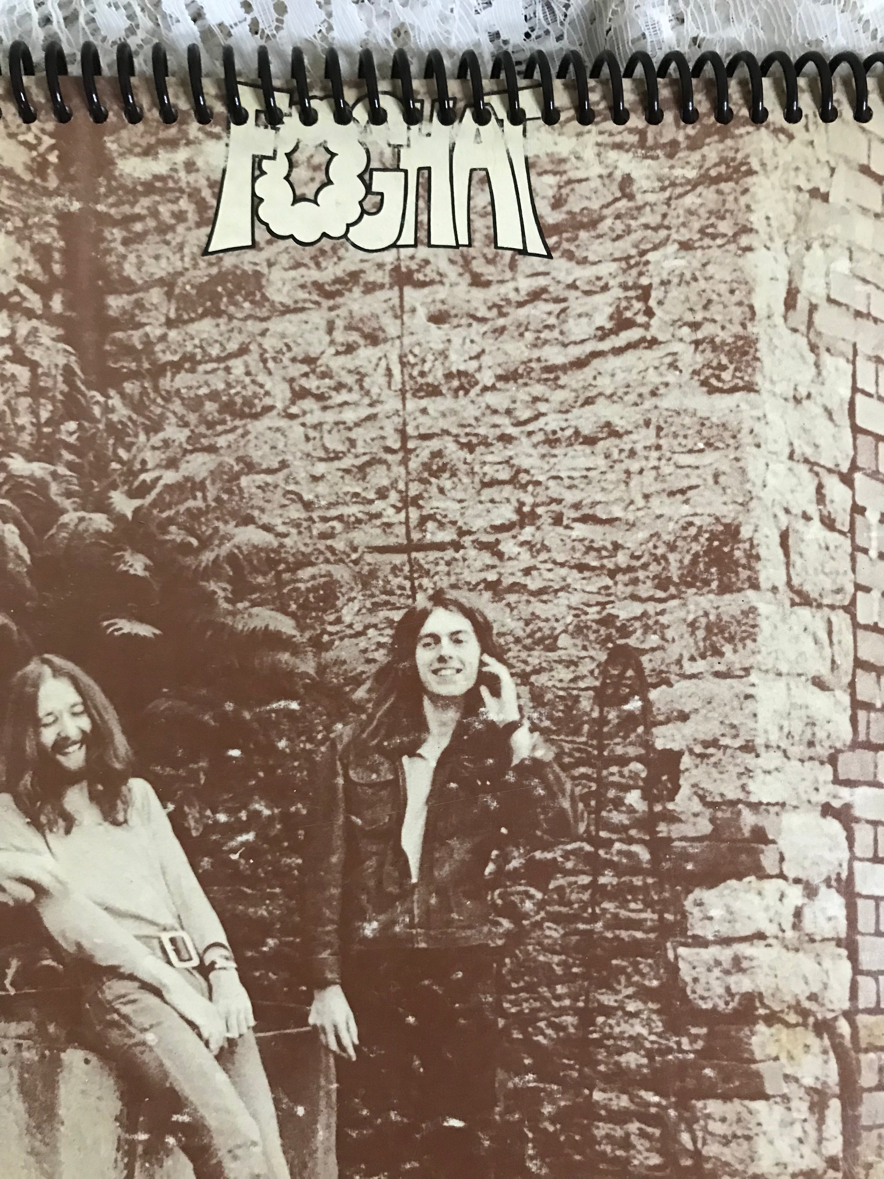 Foghat Album Cover Notebook