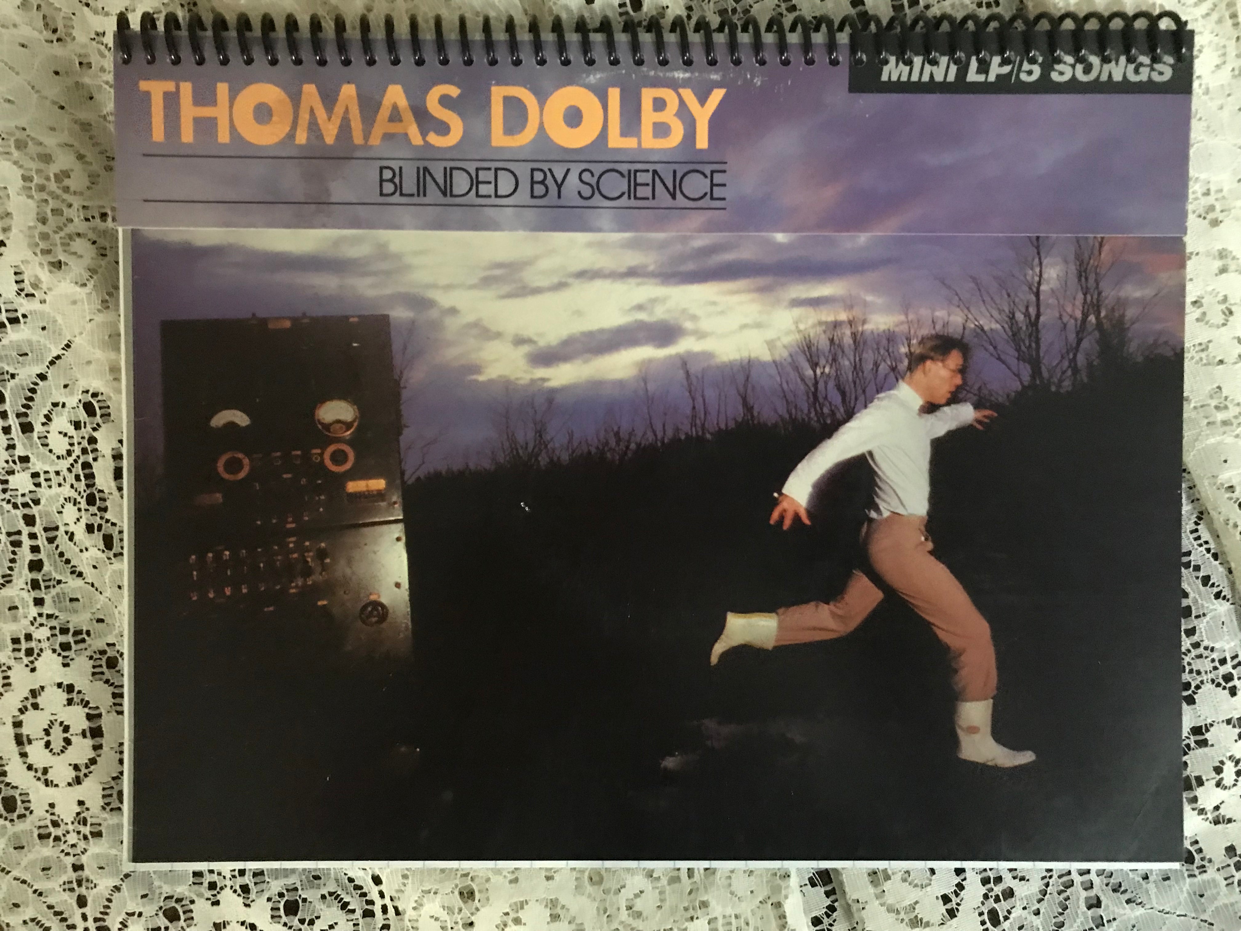 Thomas Dolby Album Cover Notebook