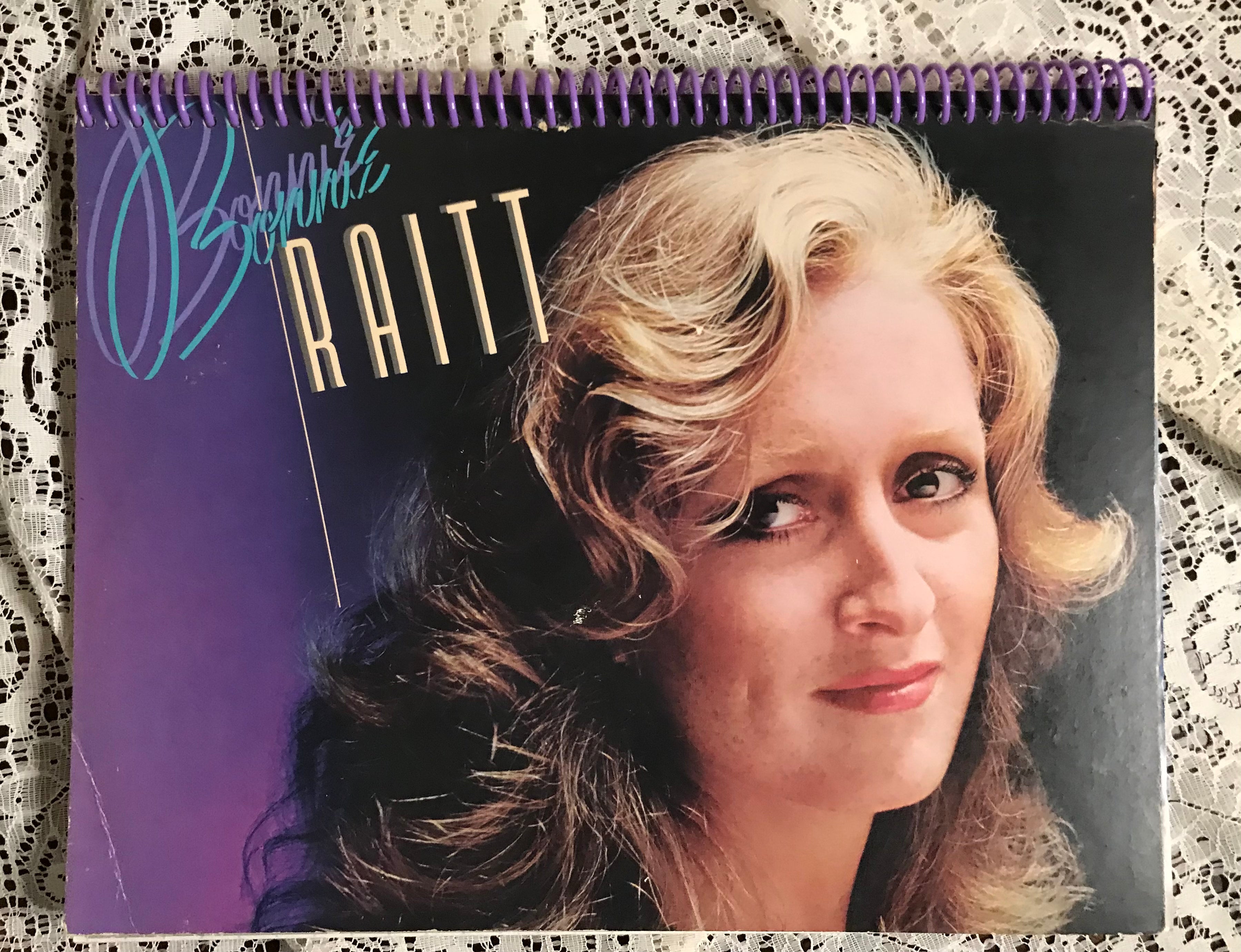 Bonnie Raitt Album Cover Notebook