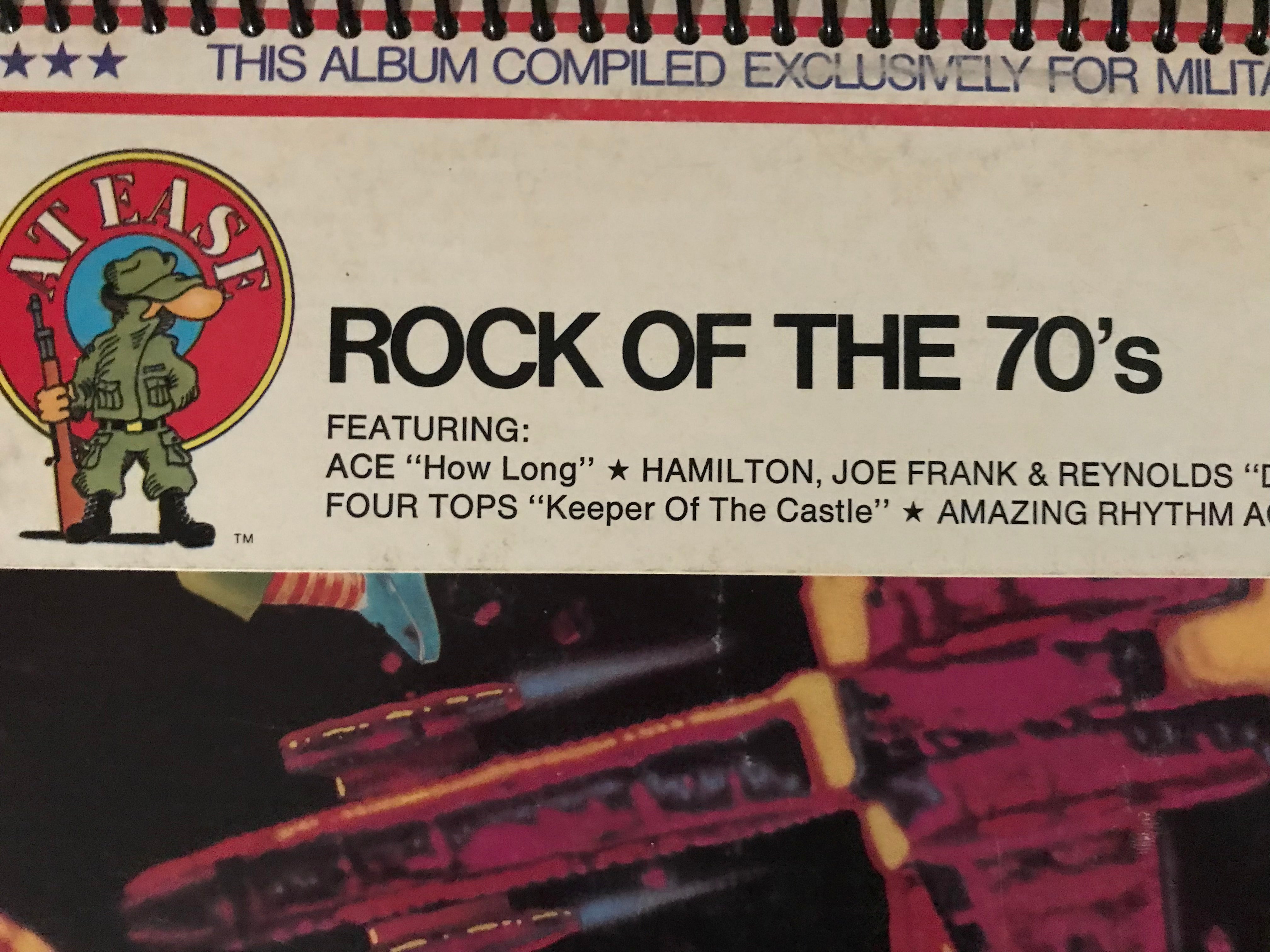 Rock of the 70s Album Cover Notebook