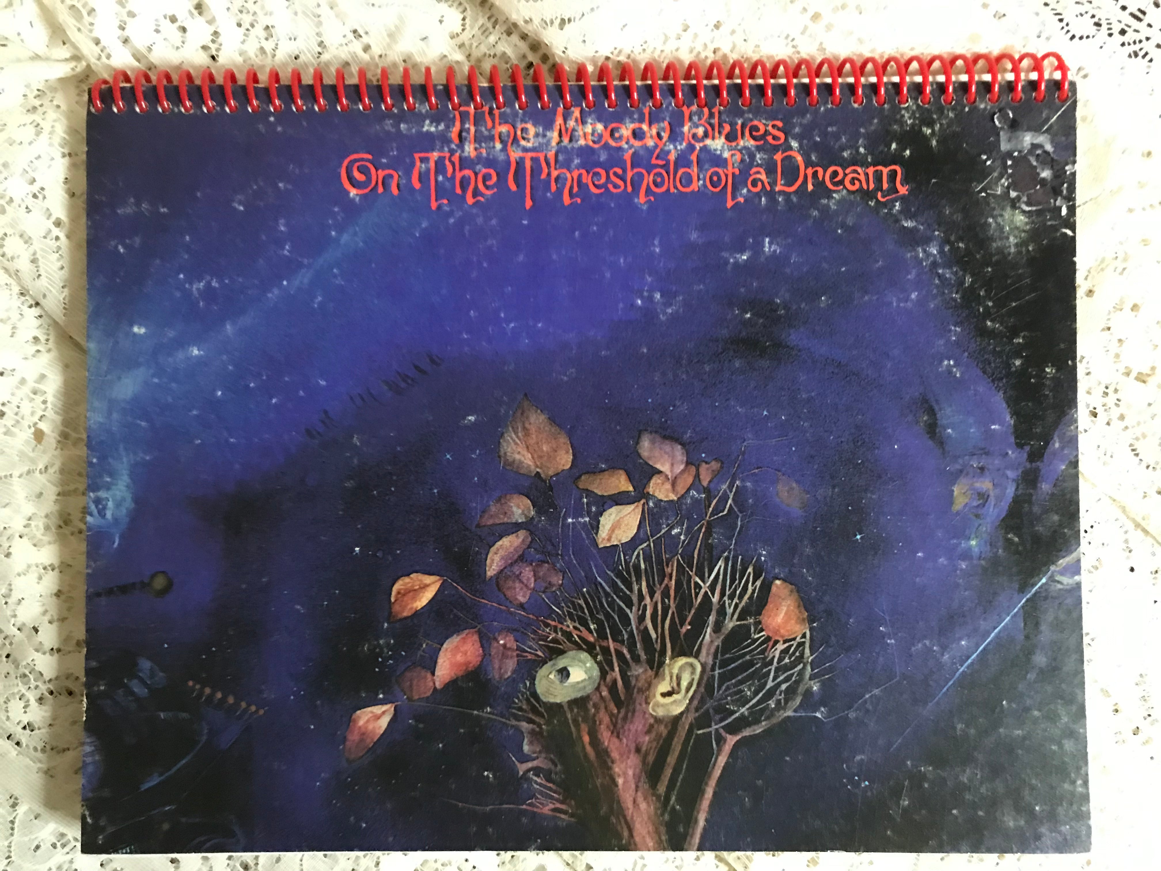 Moody Blues On the Threshold Of A Dream Album Cover Notebook