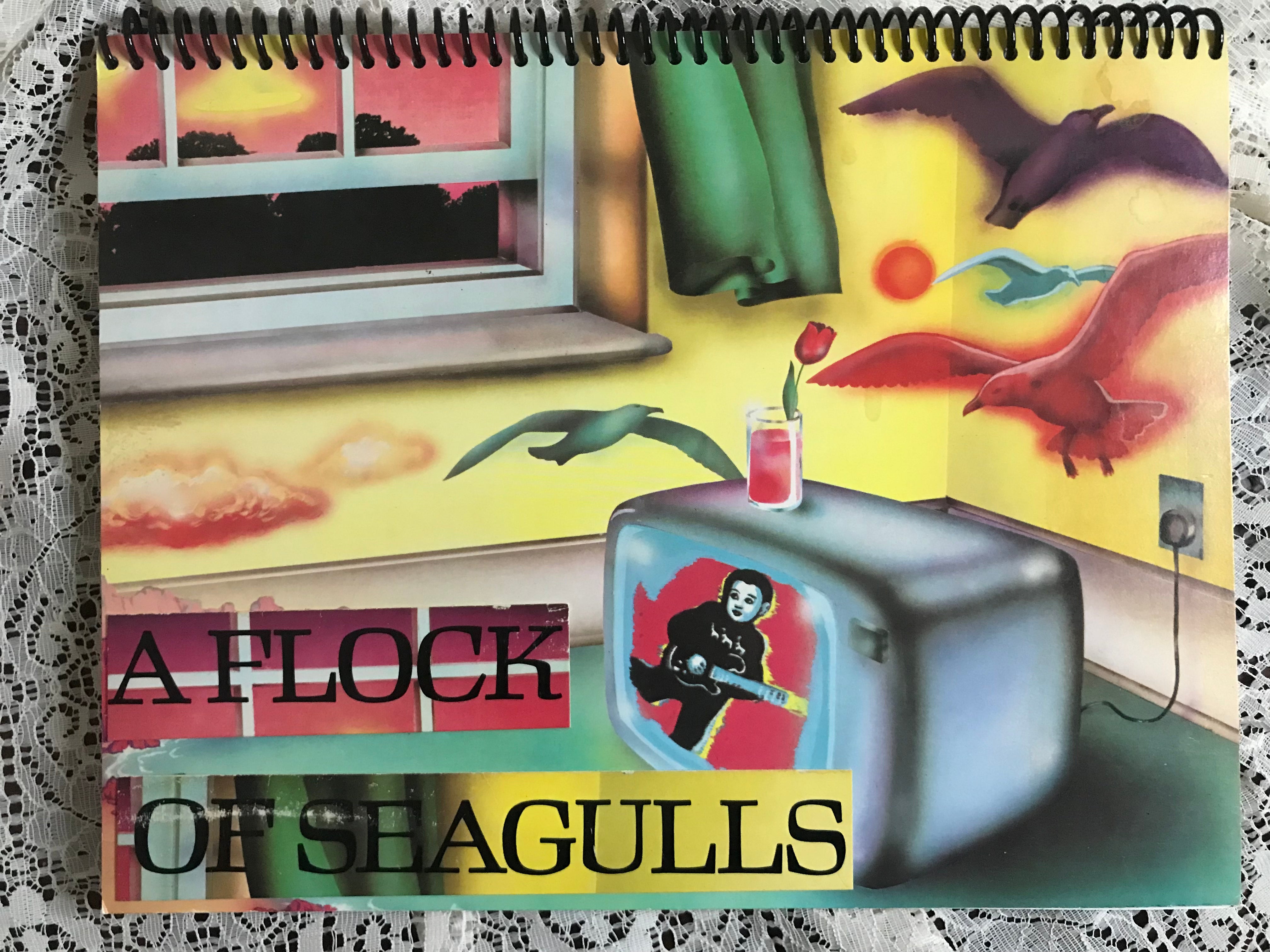 A Flock Of Seagulls Album Cover Notebook
