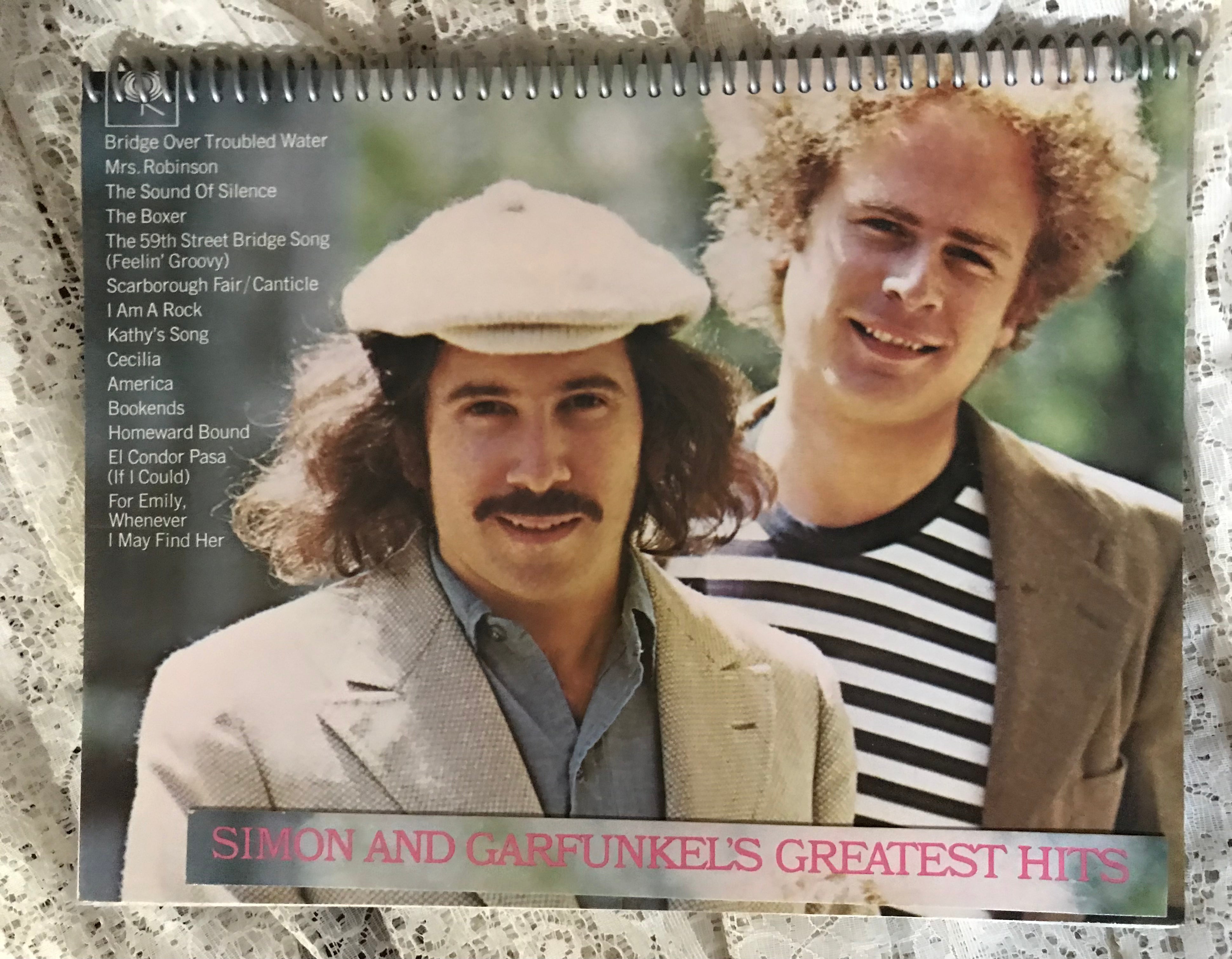 Simon and Garfunkel Album Cover Notebook