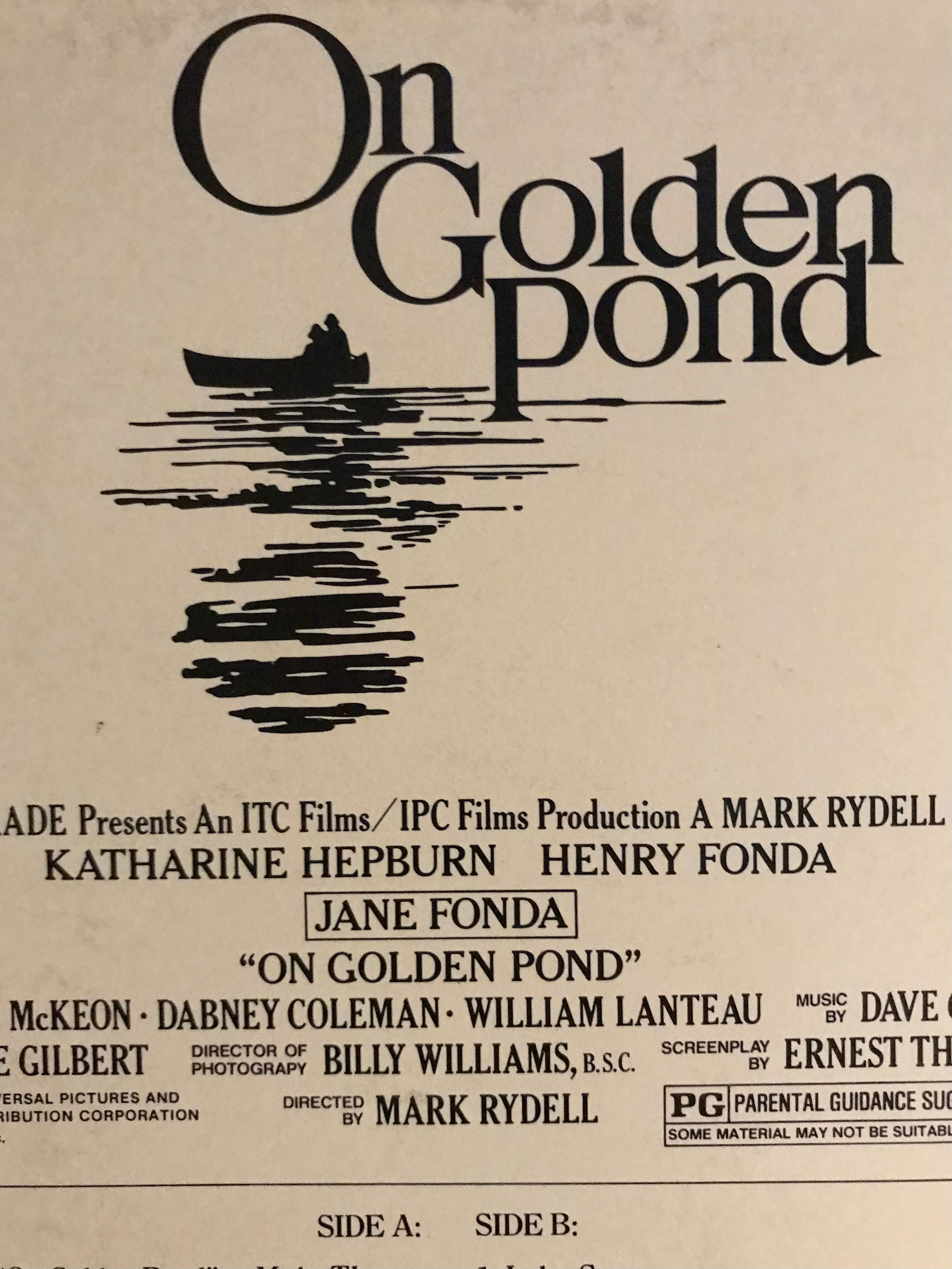 On Golden Pond Album Cover Notebook