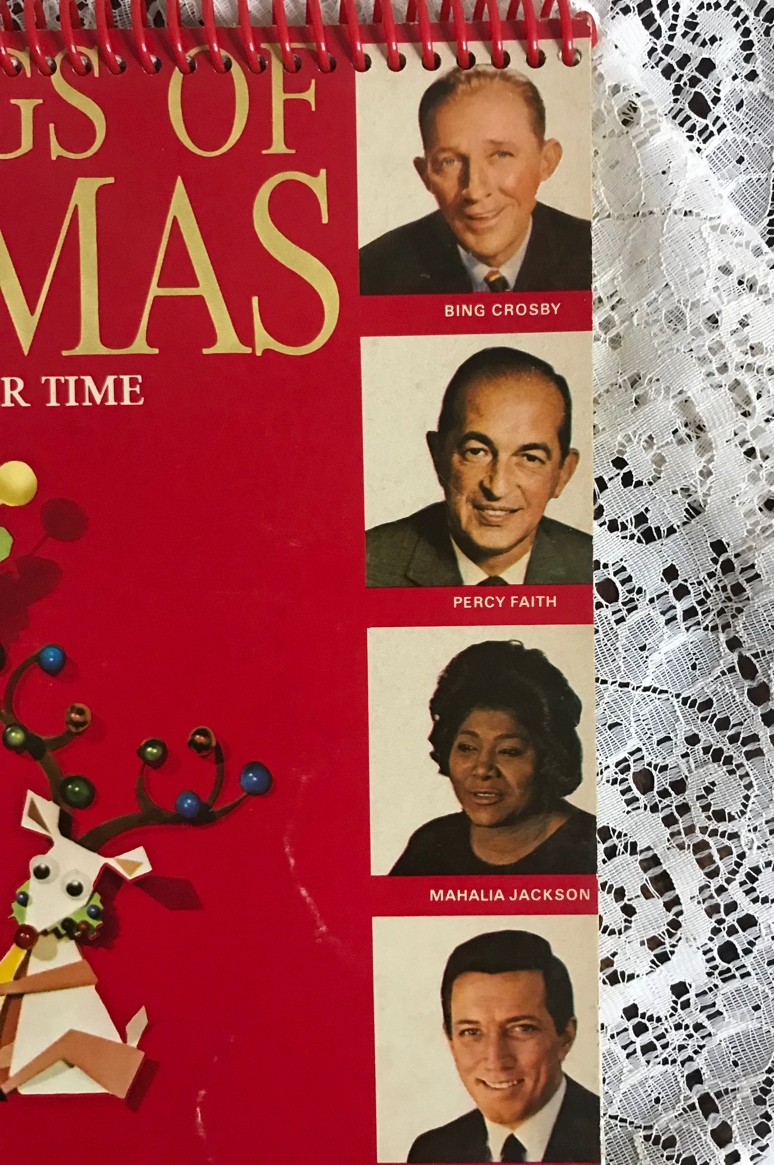 Christmas Greats Album Cover Notebook