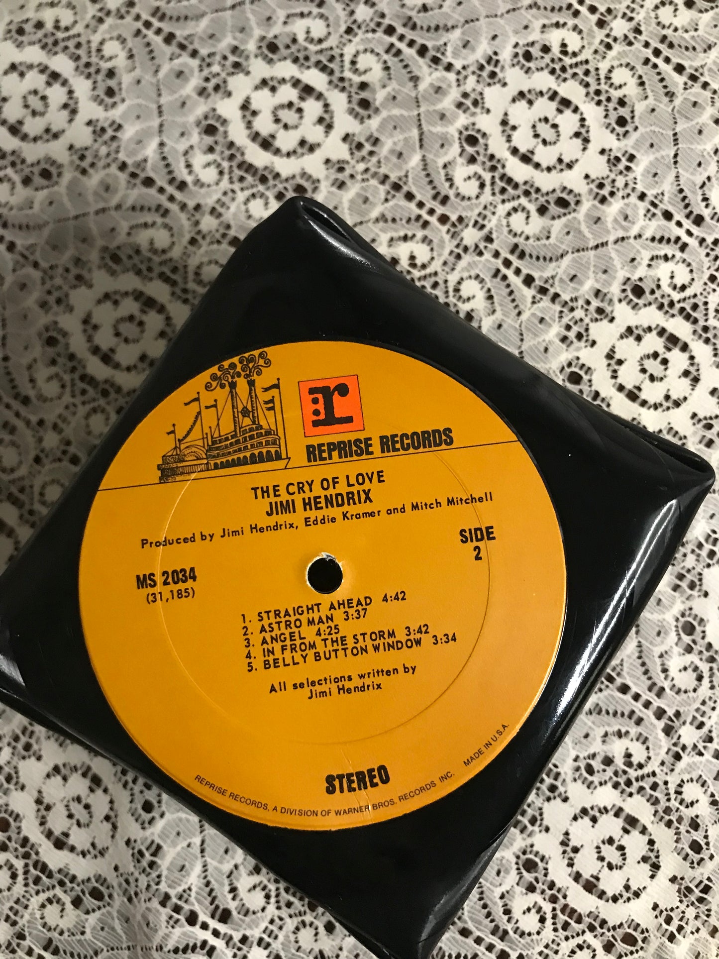 Record Bowl Jimi Hendrix…The Cry of Love