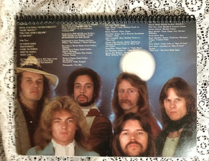 Bob Seger and the Silver Bullet Band Album Cover Notebook