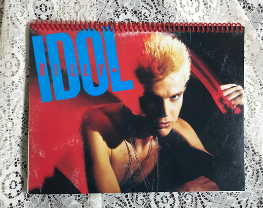Billy Idol Rebel Yell Album Cover Notebook