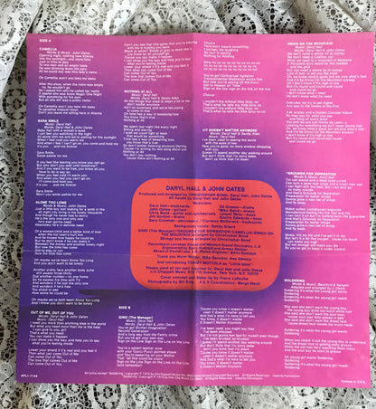 Daryl Hall and John Oates Recycled Album Cover Notebook