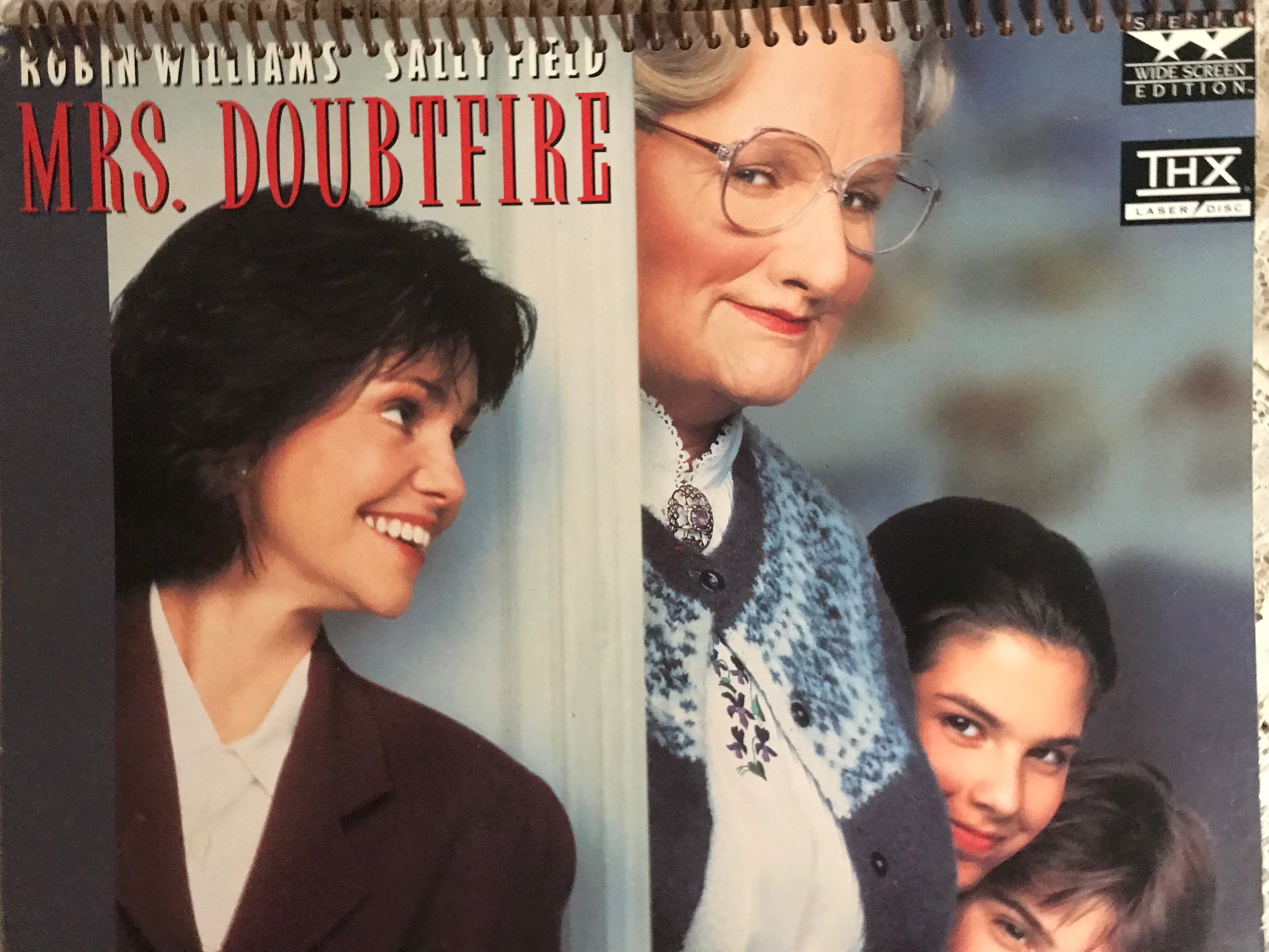 Mrs. Doubtfire Album Cover Notebook