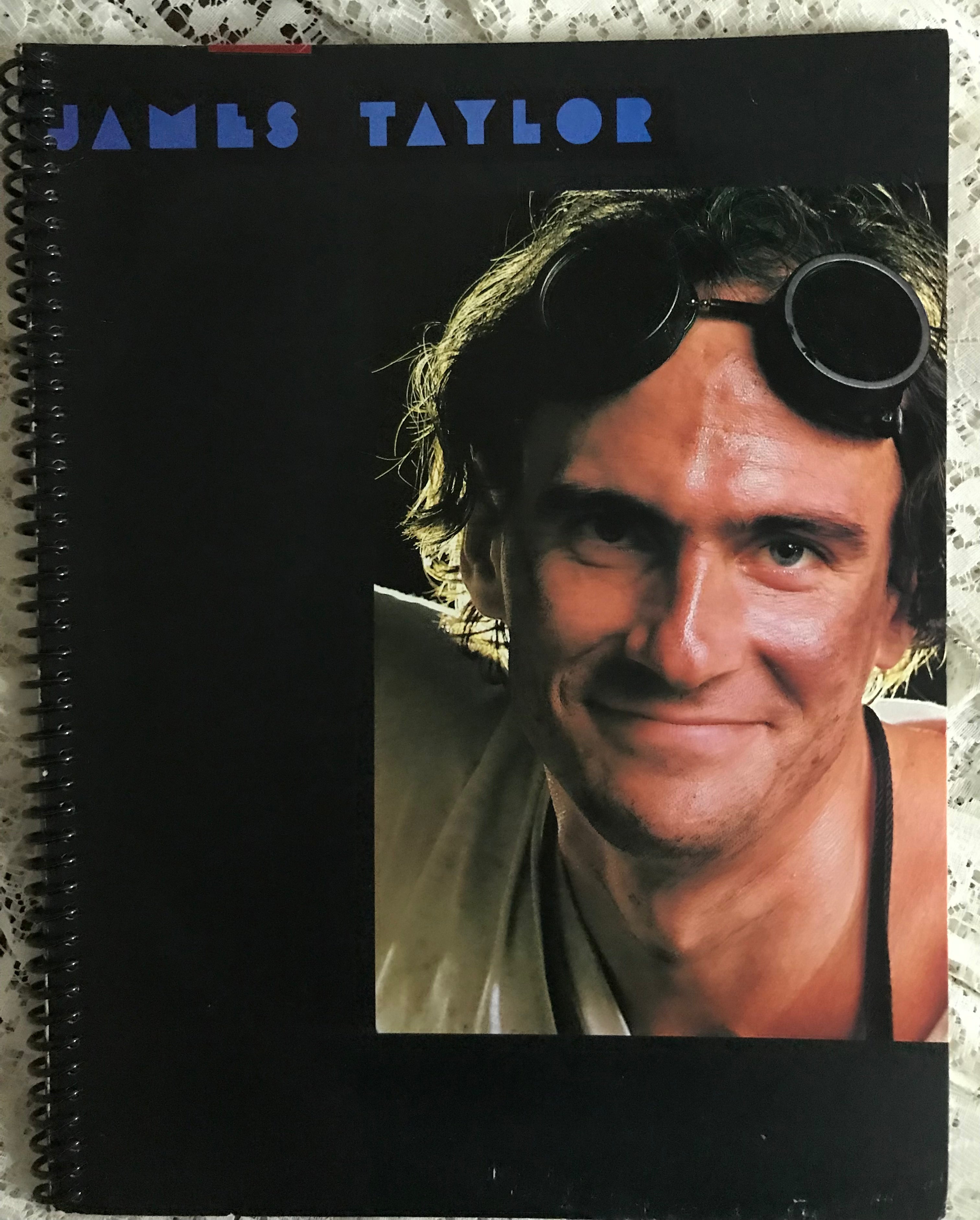 James Taylor Dad Loves His Work Album Cover Notebook