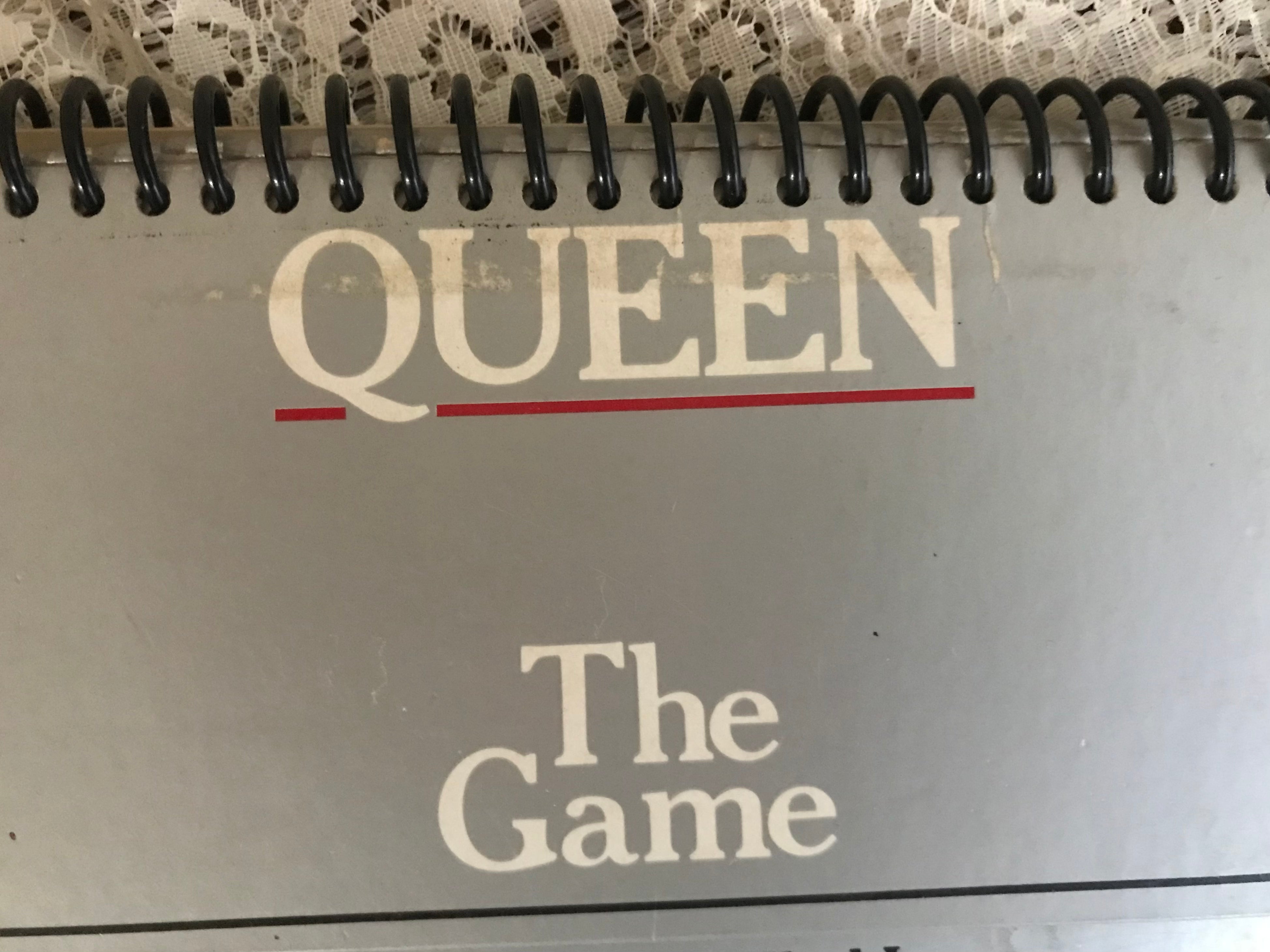 Queen Recycled Album Cover Notebook RARE