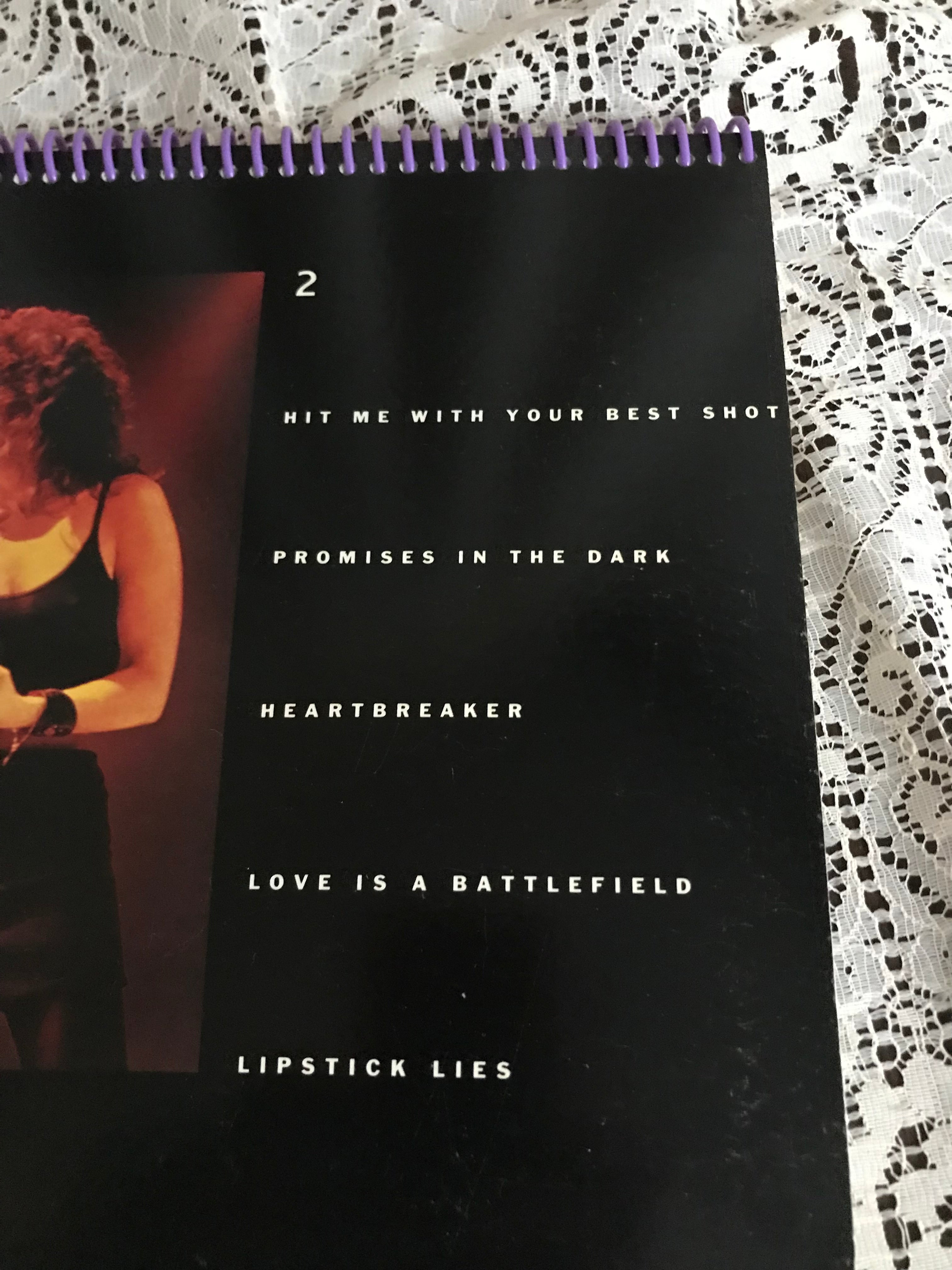 Pat Benatar Album Cover Notebook