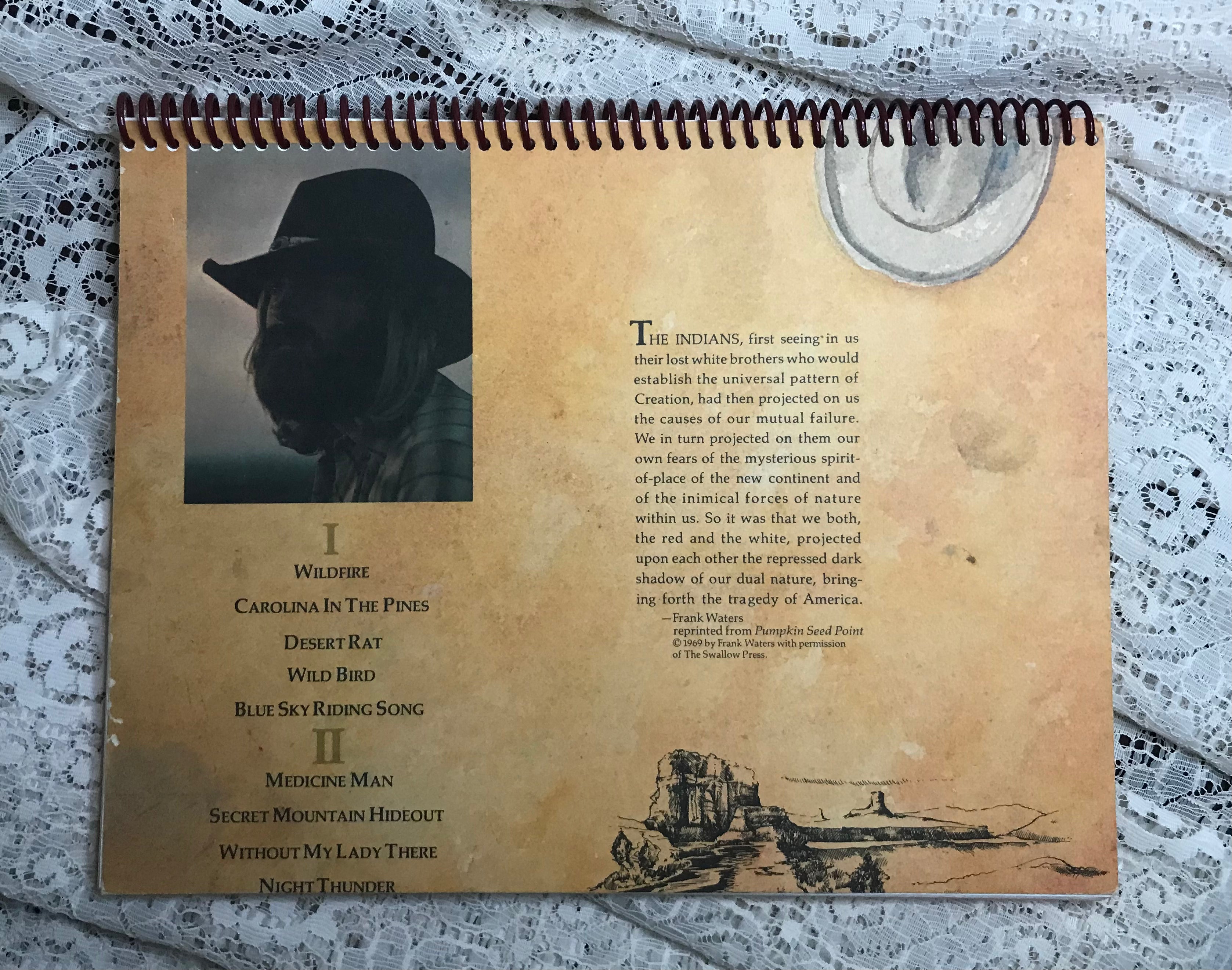 Michael Martin Murphy Album Cover Notebook