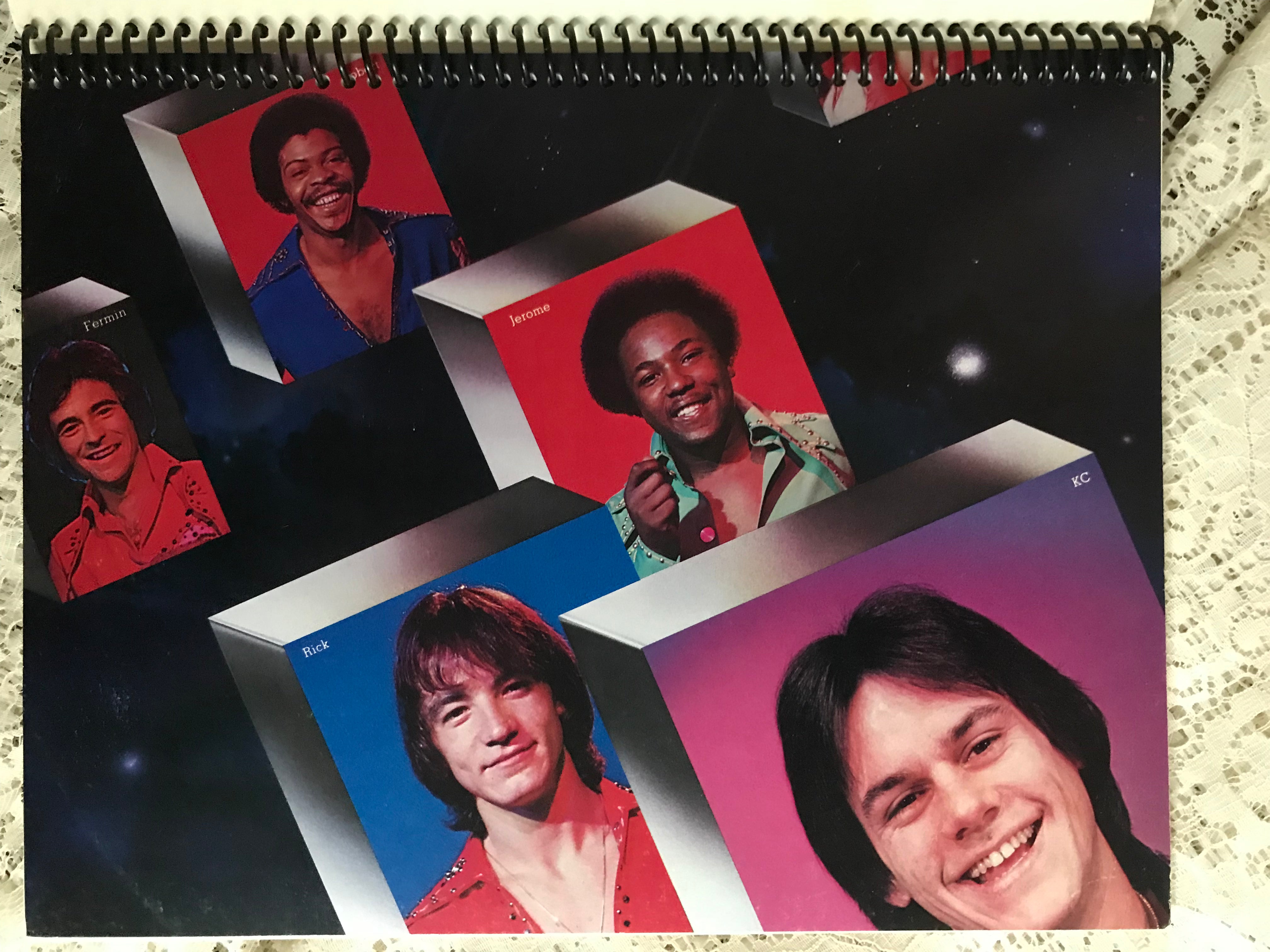 KC and the Sunshine Band Album Cover Notebook